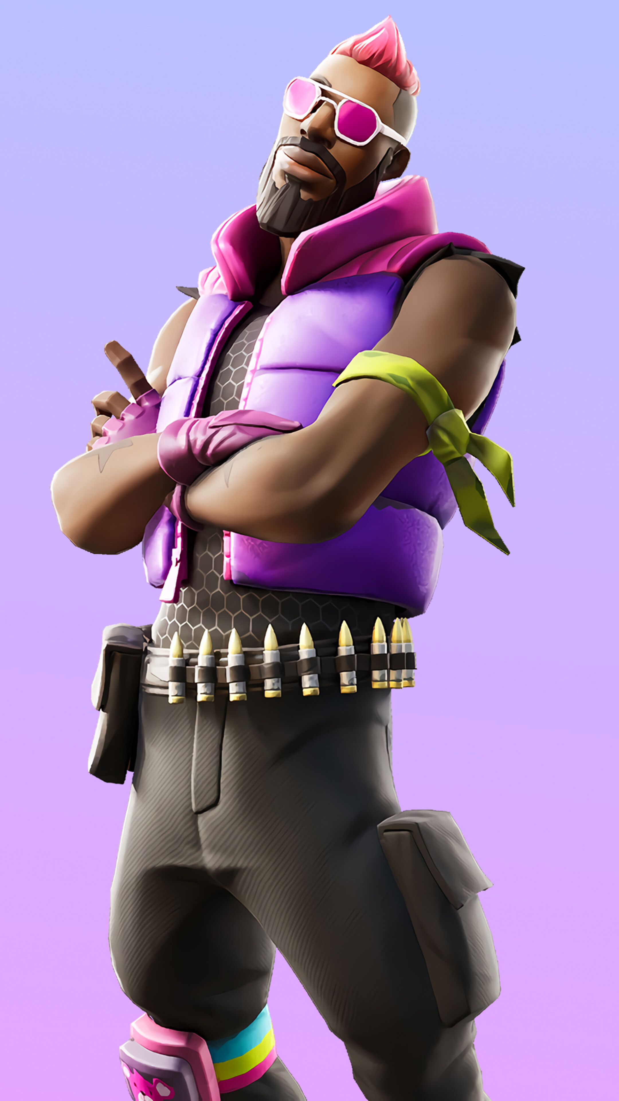 Fortnite Brite Blaster Skin 4K HD Phone Wallpaper