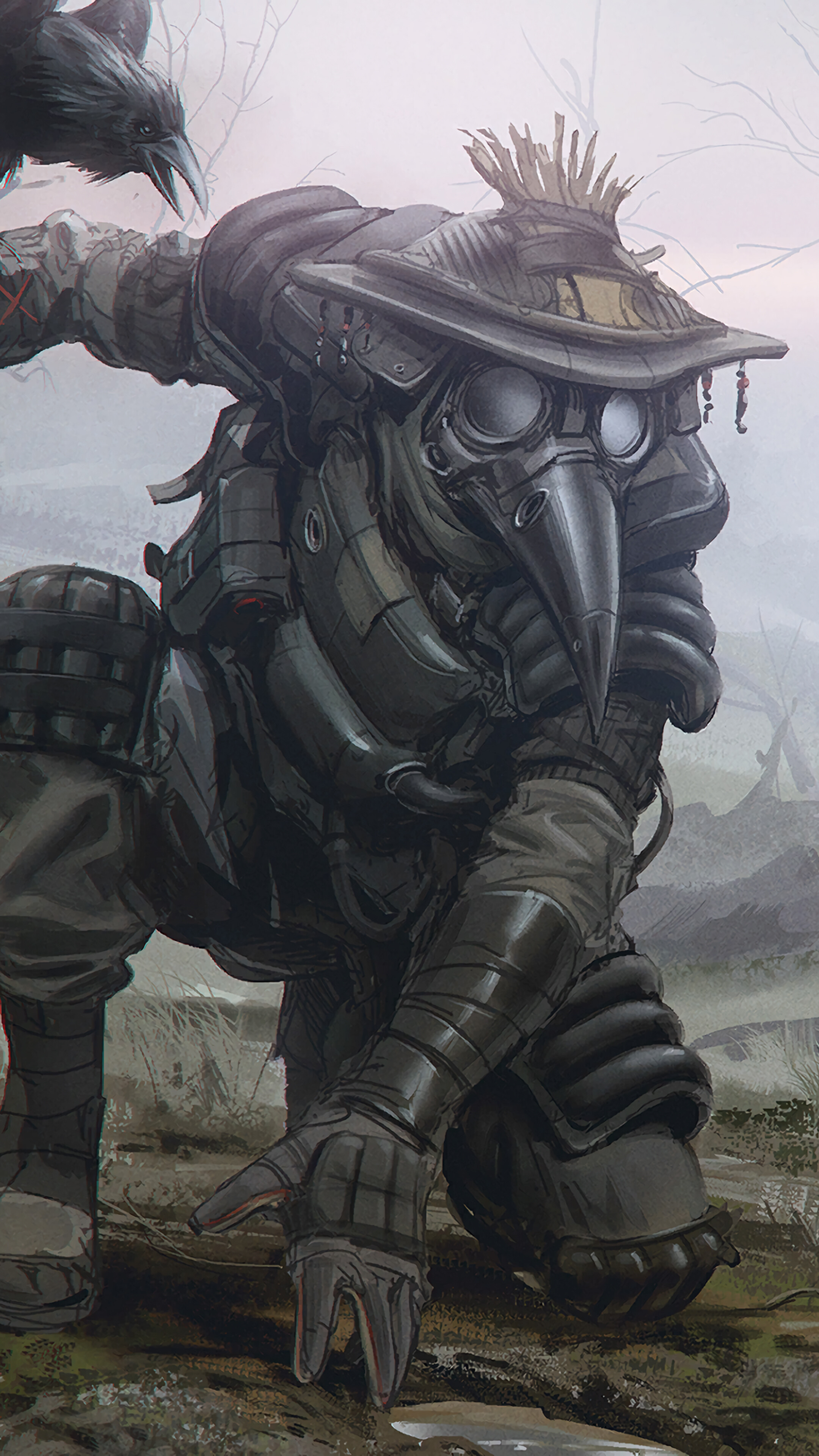 Bloodhound from Apex Legends 4K HD Phone Wallpaper