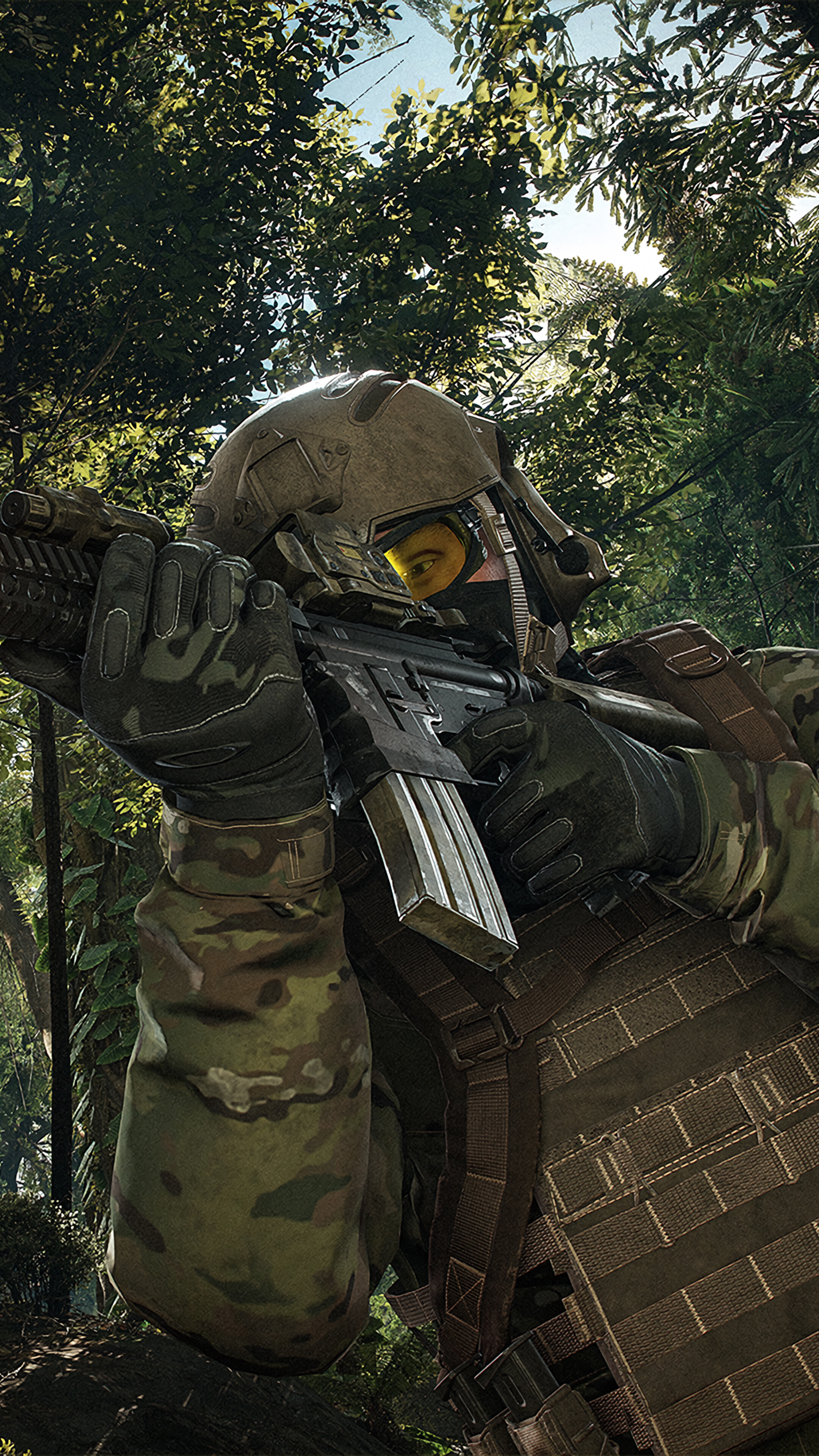 Soldier from Ghost Recon Breakpoint in 4K HD Phone Wallpaper
