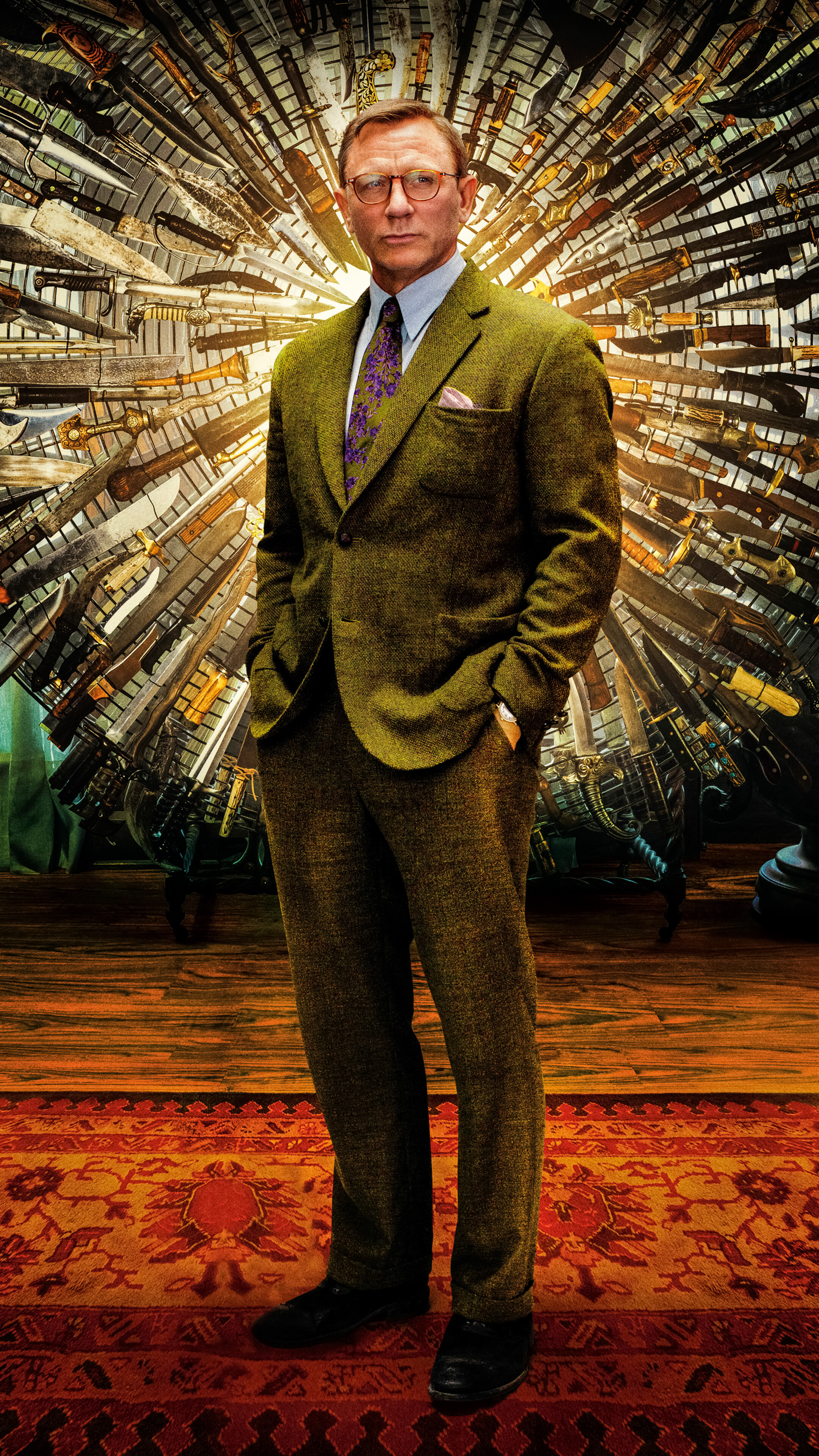 Daniel Craig as Benoit Blanc in Knives Out 4K HD Phone Wallpaper