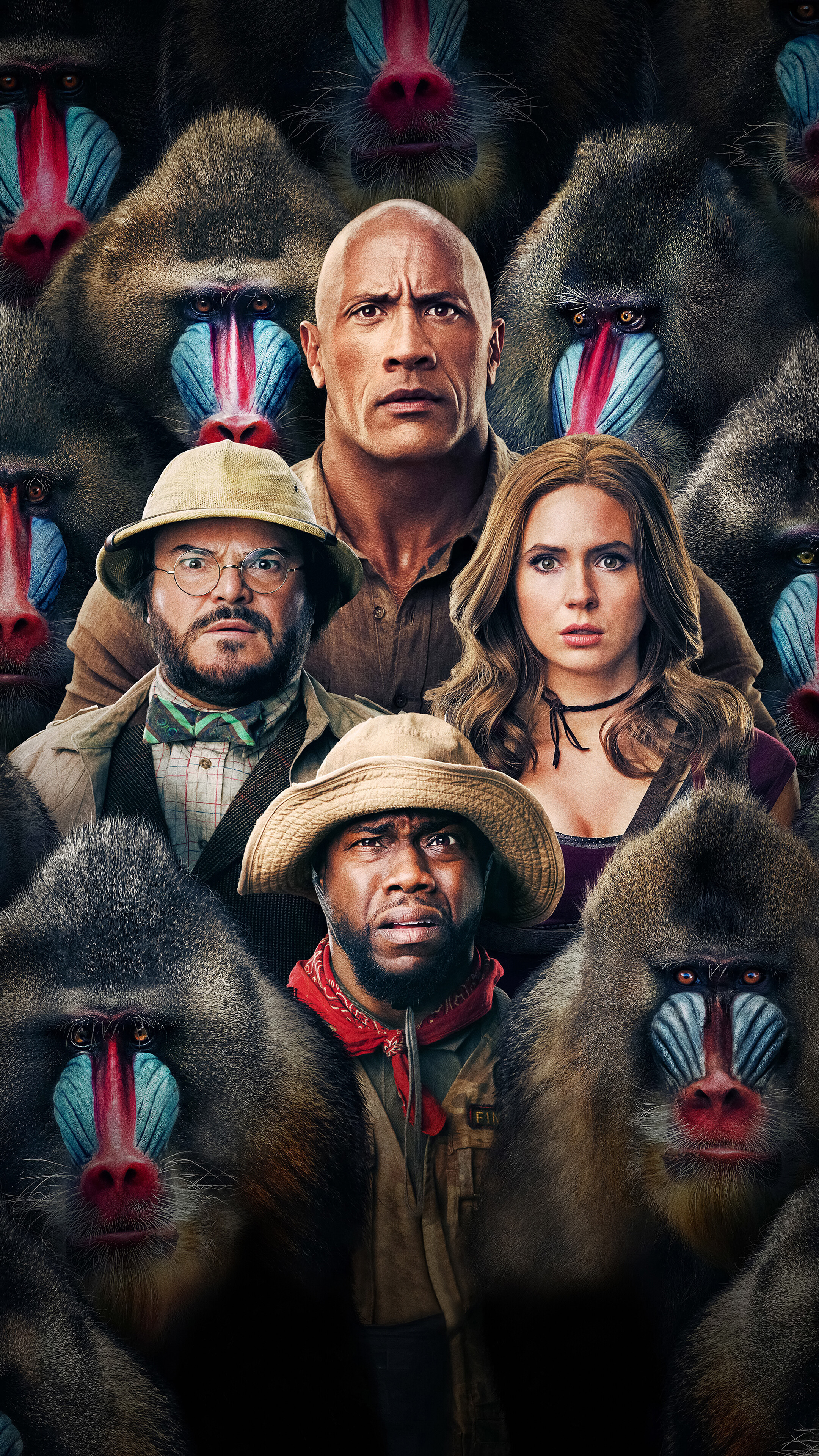 Jumanji: The Next Level Poster 4K HD Phone Wallpaper