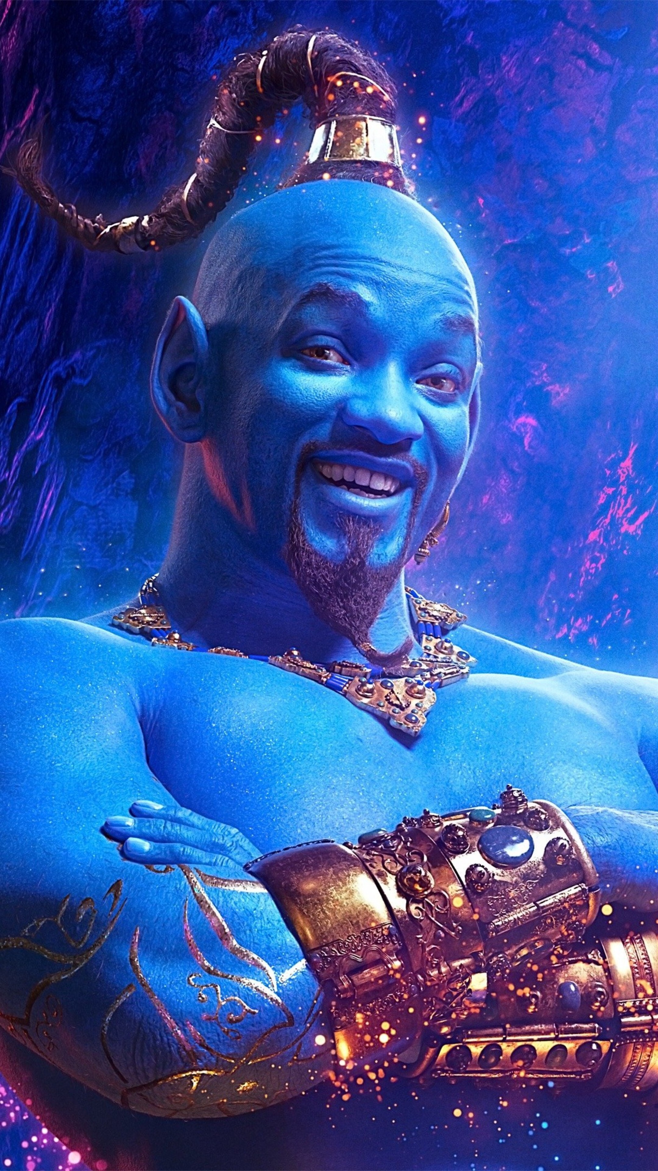 Genie Aladdin 2019 Will Smith HD HD Phone Wallpaper Rare Gallery