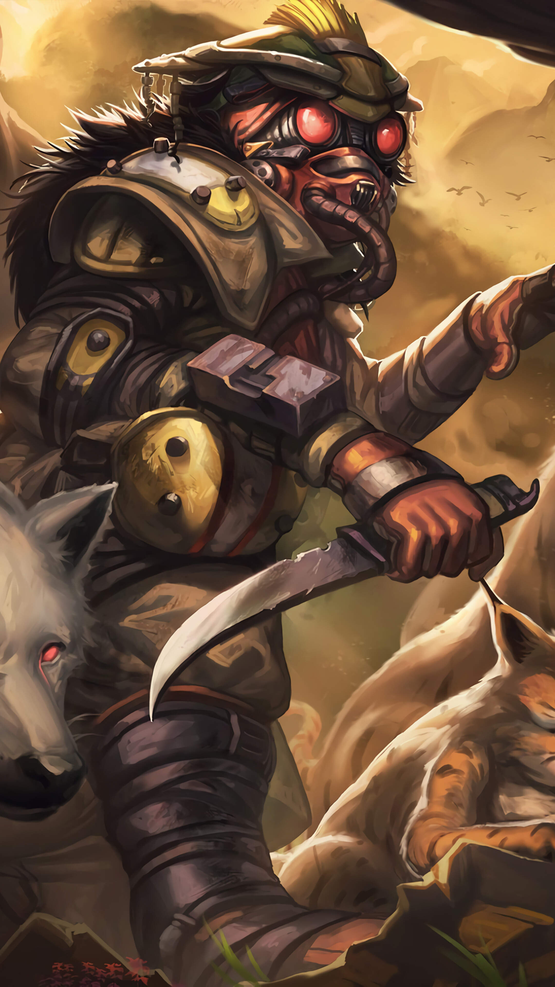 Apex Legends, Bloodhound, Beast, 4k HD Phone Wallpaper