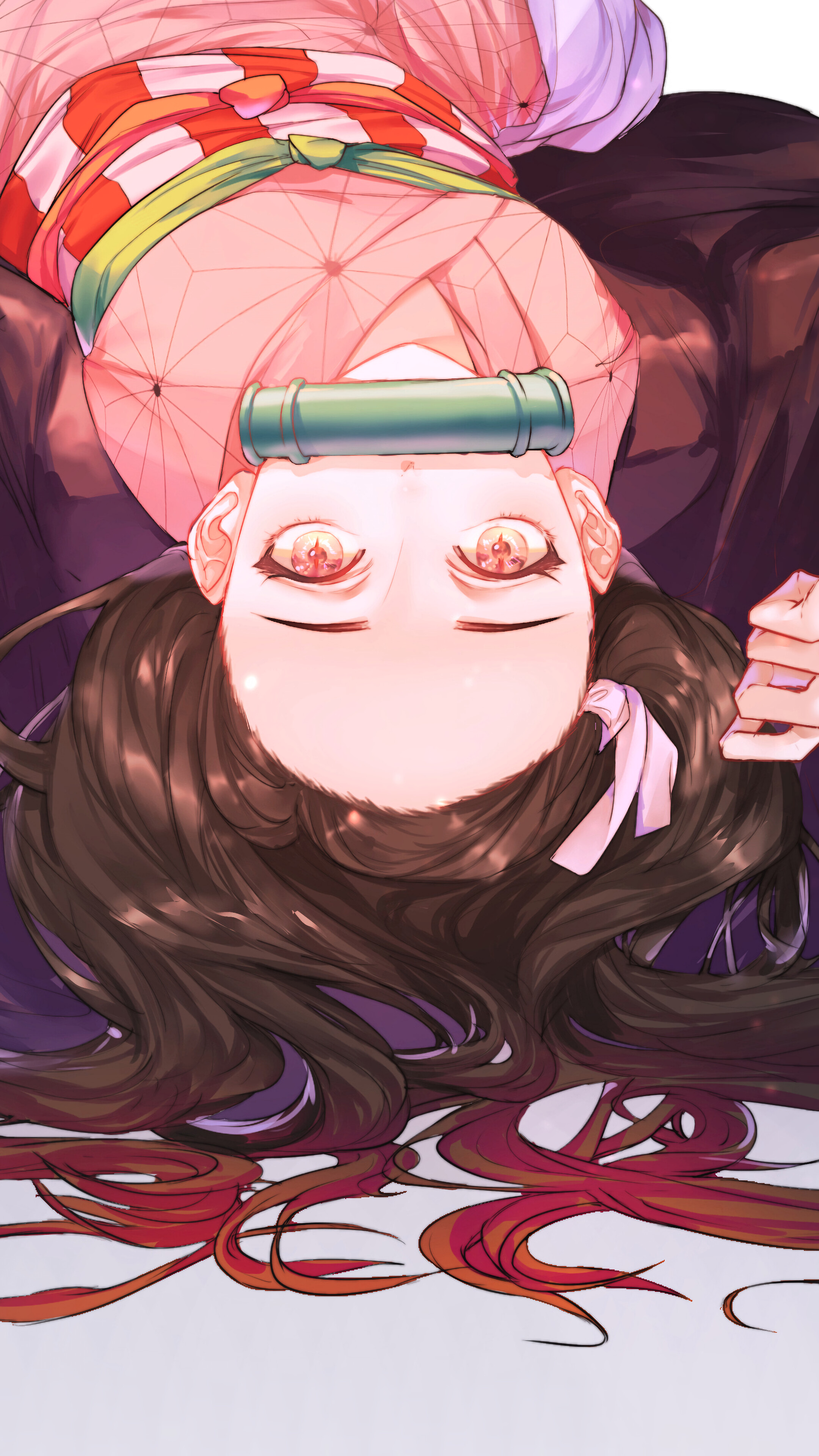 Nezuko Kamado from Demon Slayer 4K HD Phone Wallpaper