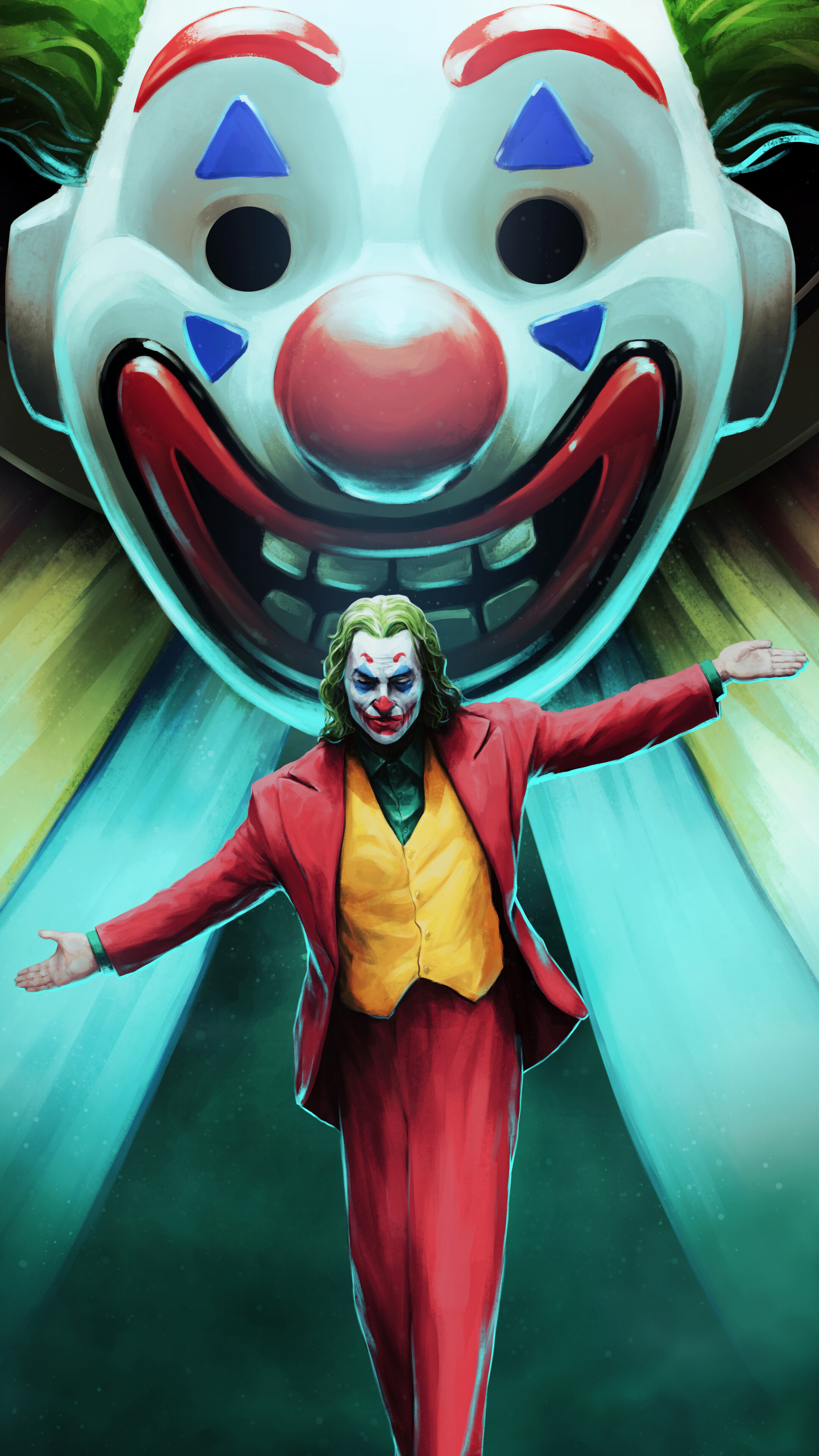 Joker from Movie 4K HD Phone Wallpaper