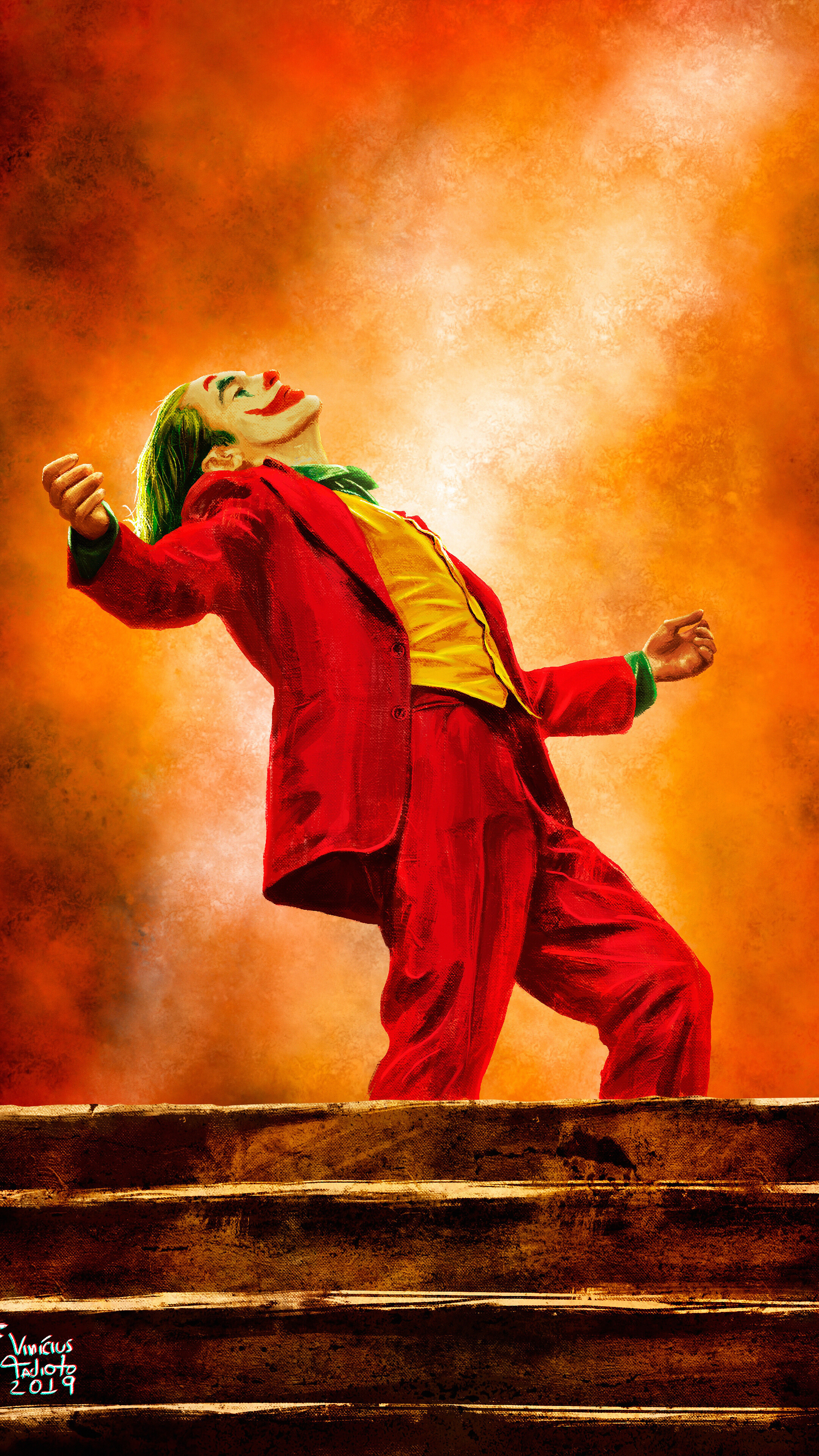 Joker, Joaquin Phoenix, 4k HD Phone Wallpaper