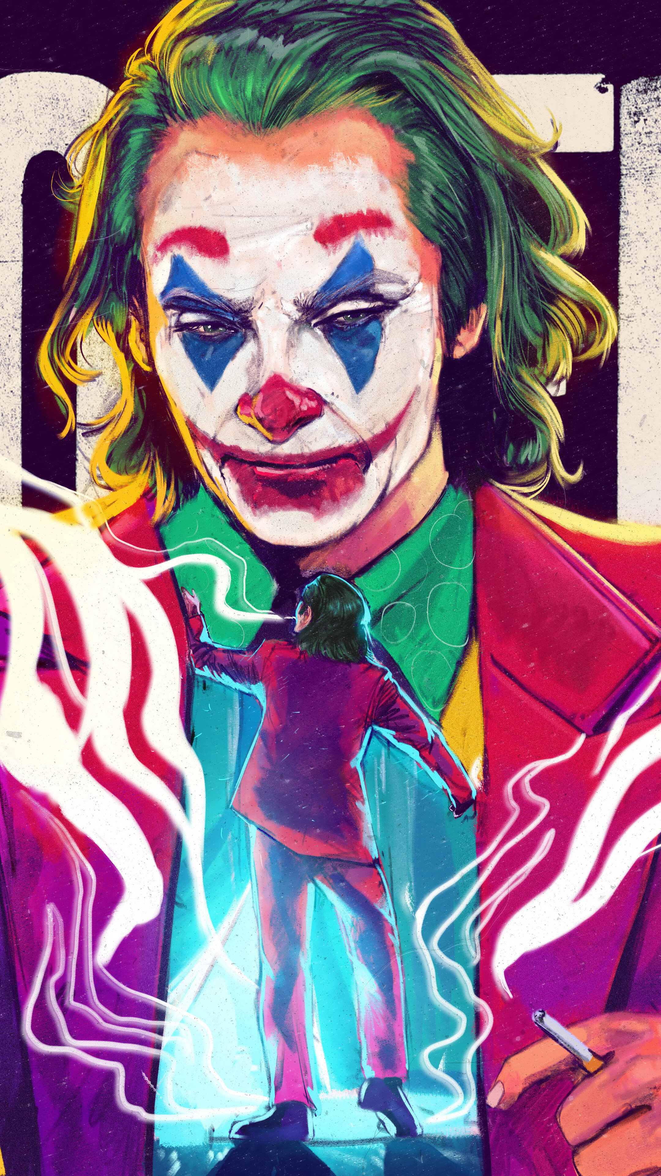Joker, Joaquin Phoenix, Movie, 2019, 4k HD Phone Wallpaper