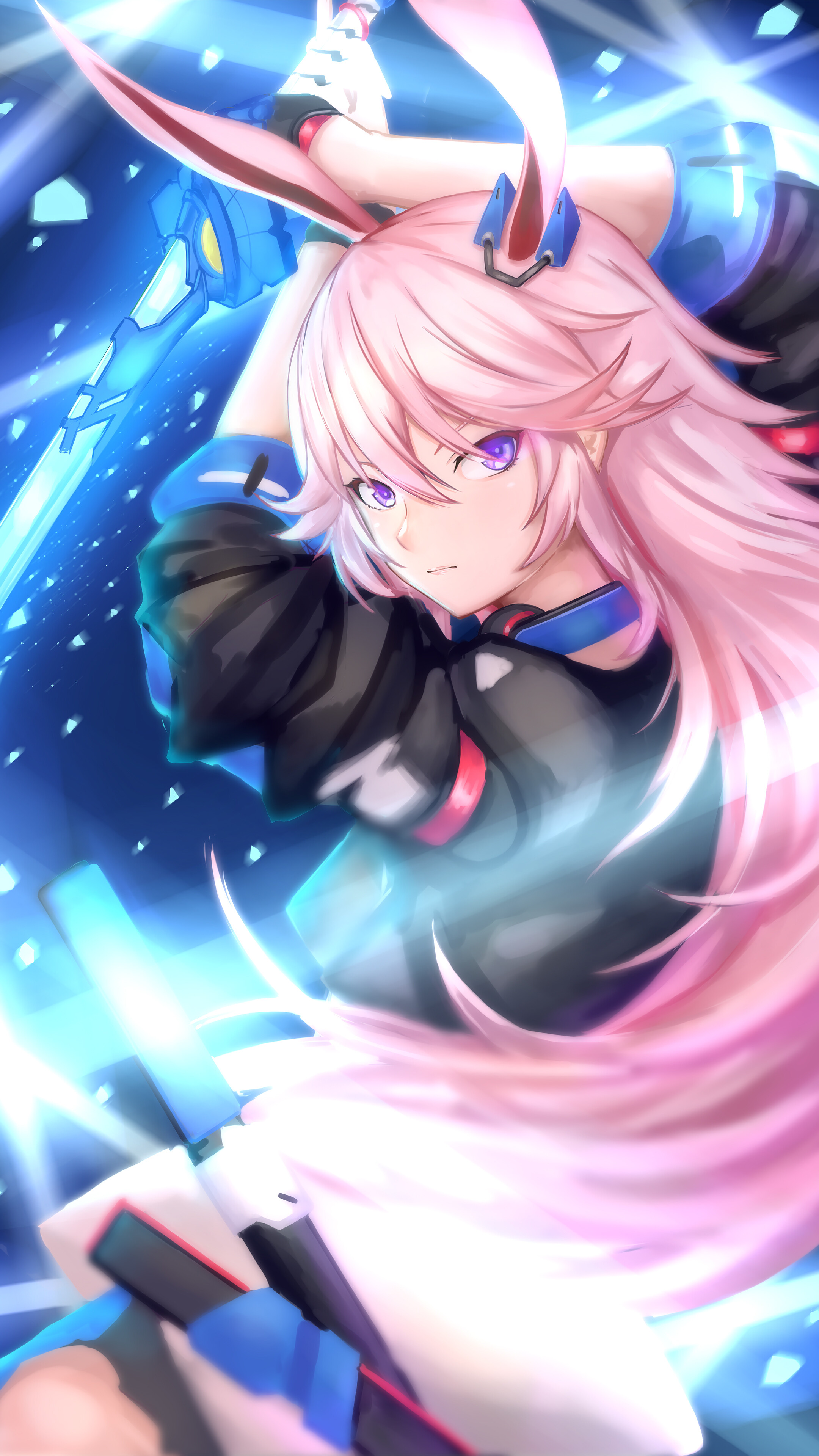 Anime, Girl, Pink Hair, Yae Sakura, Honkai Impact 3rd, 4k HD Phone Wallpaper