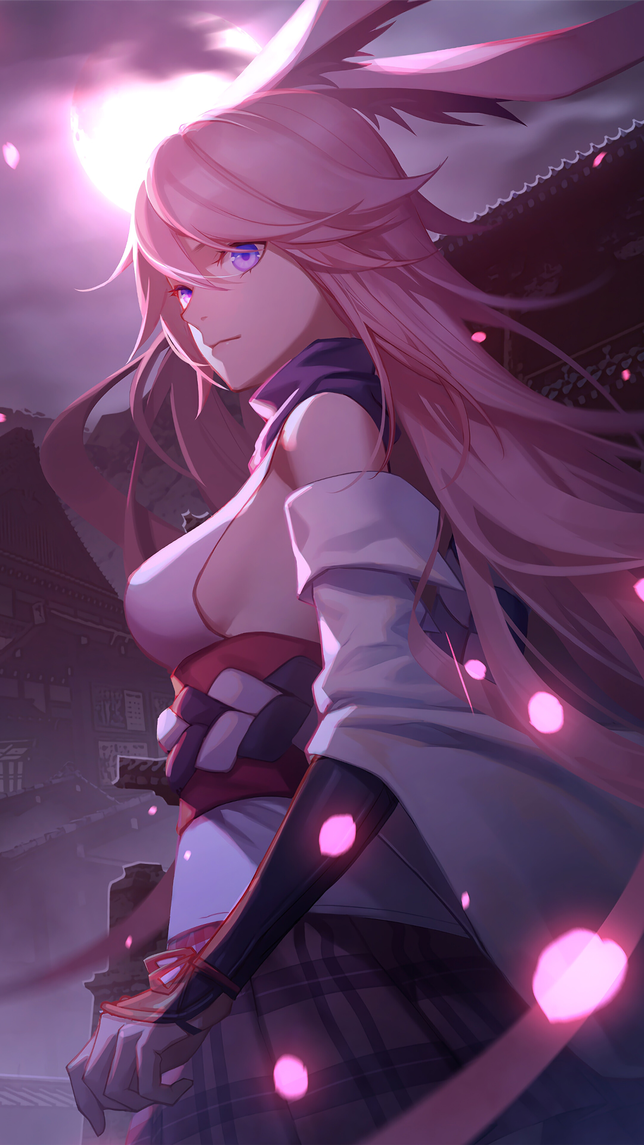 Yae Sakura from Honkai Impact 3rd 4K HD Phone Wallpaper