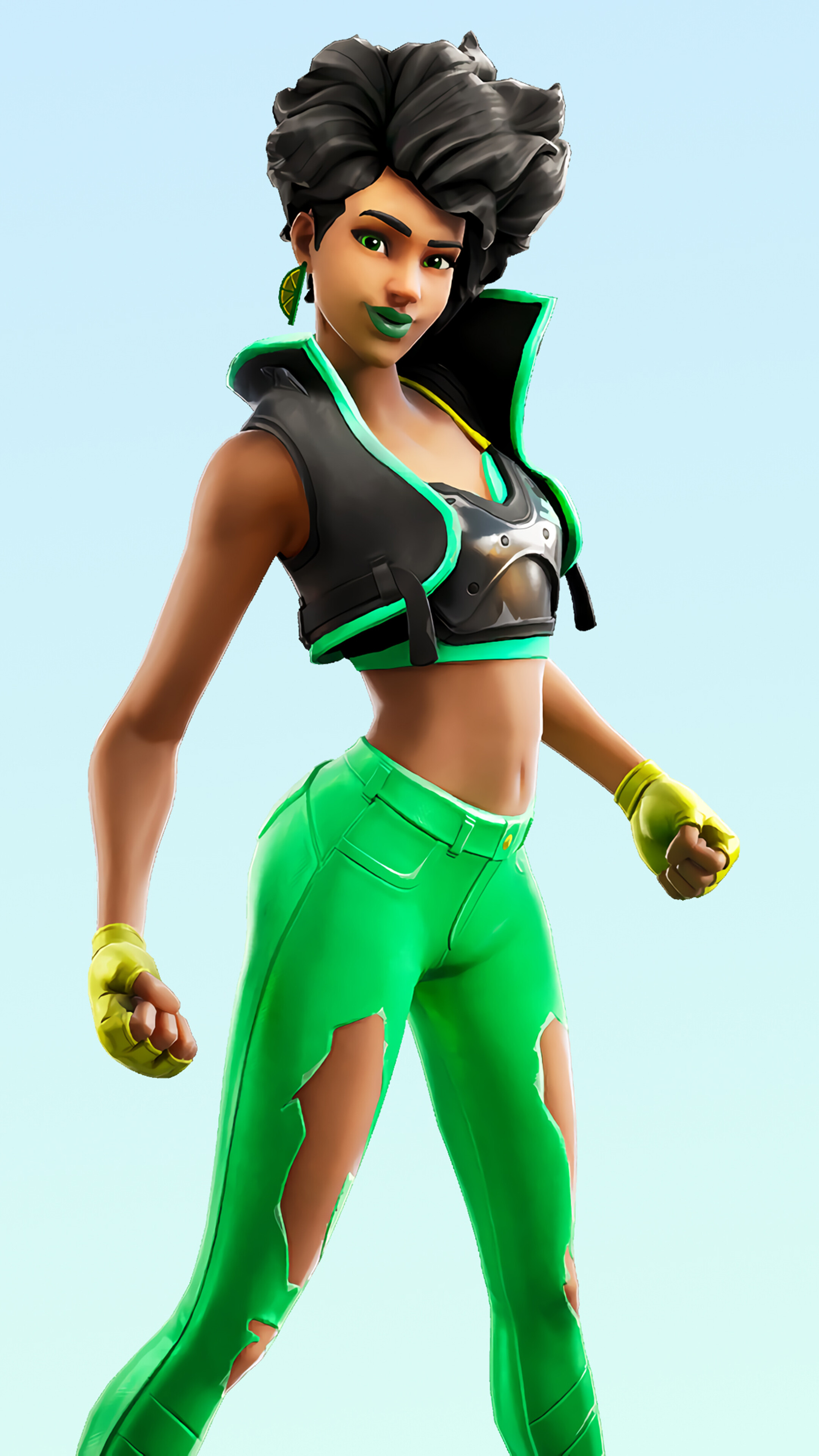 Limelight from Fortnite 4K HD Phone Wallpaper