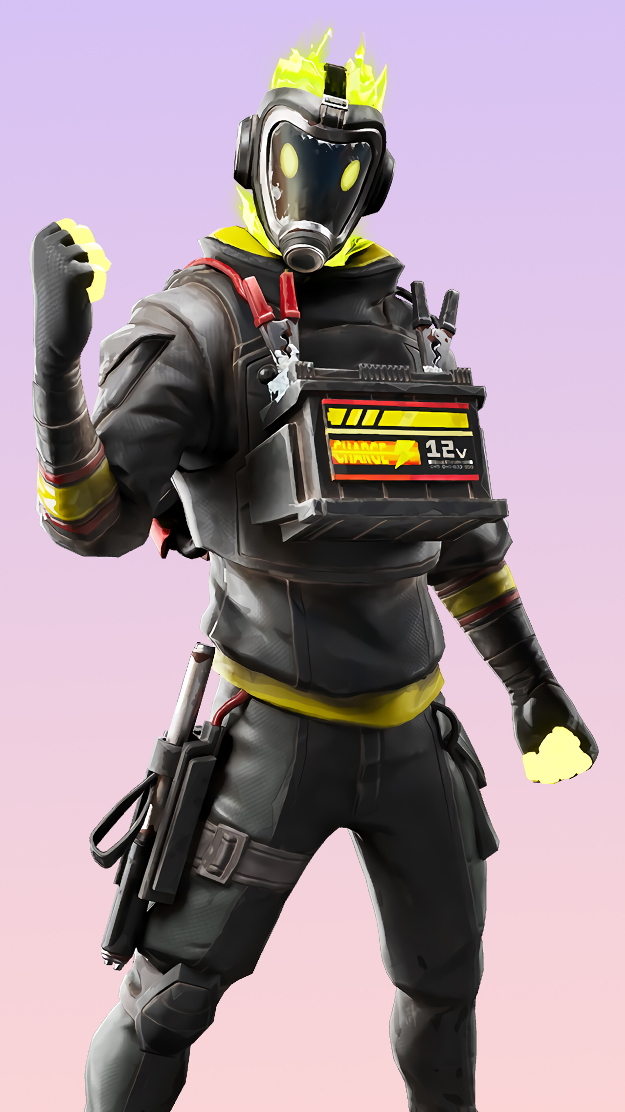 Hotwire from Fortnite 4K HD Phone Wallpaper
