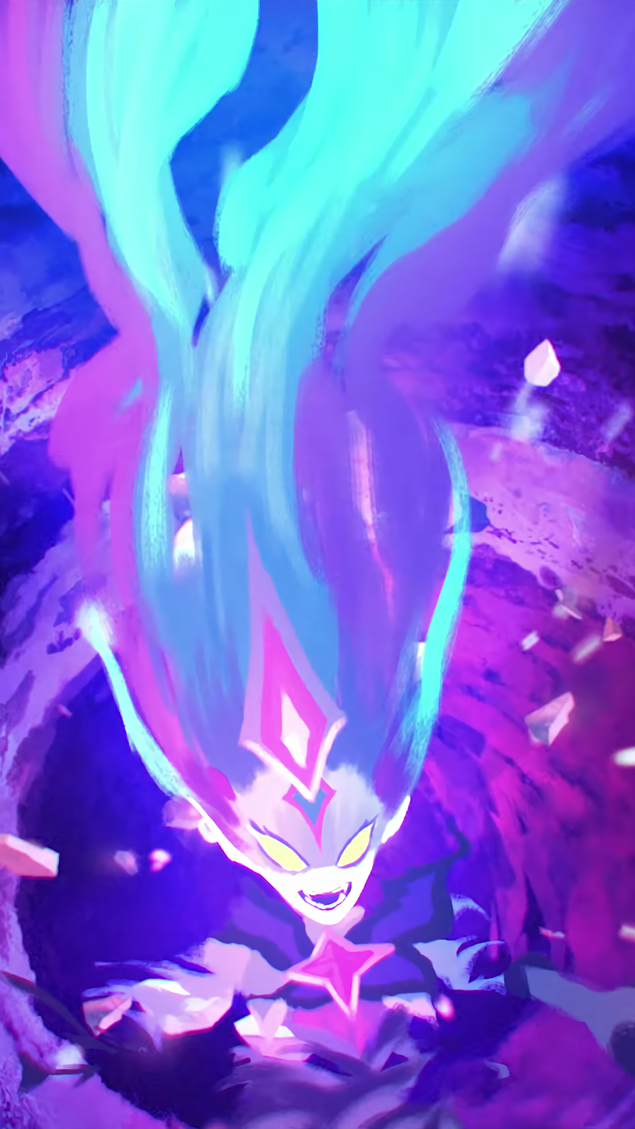 Star Guardian Zoe from League of Legends 4K HD Phone Wallpaper
