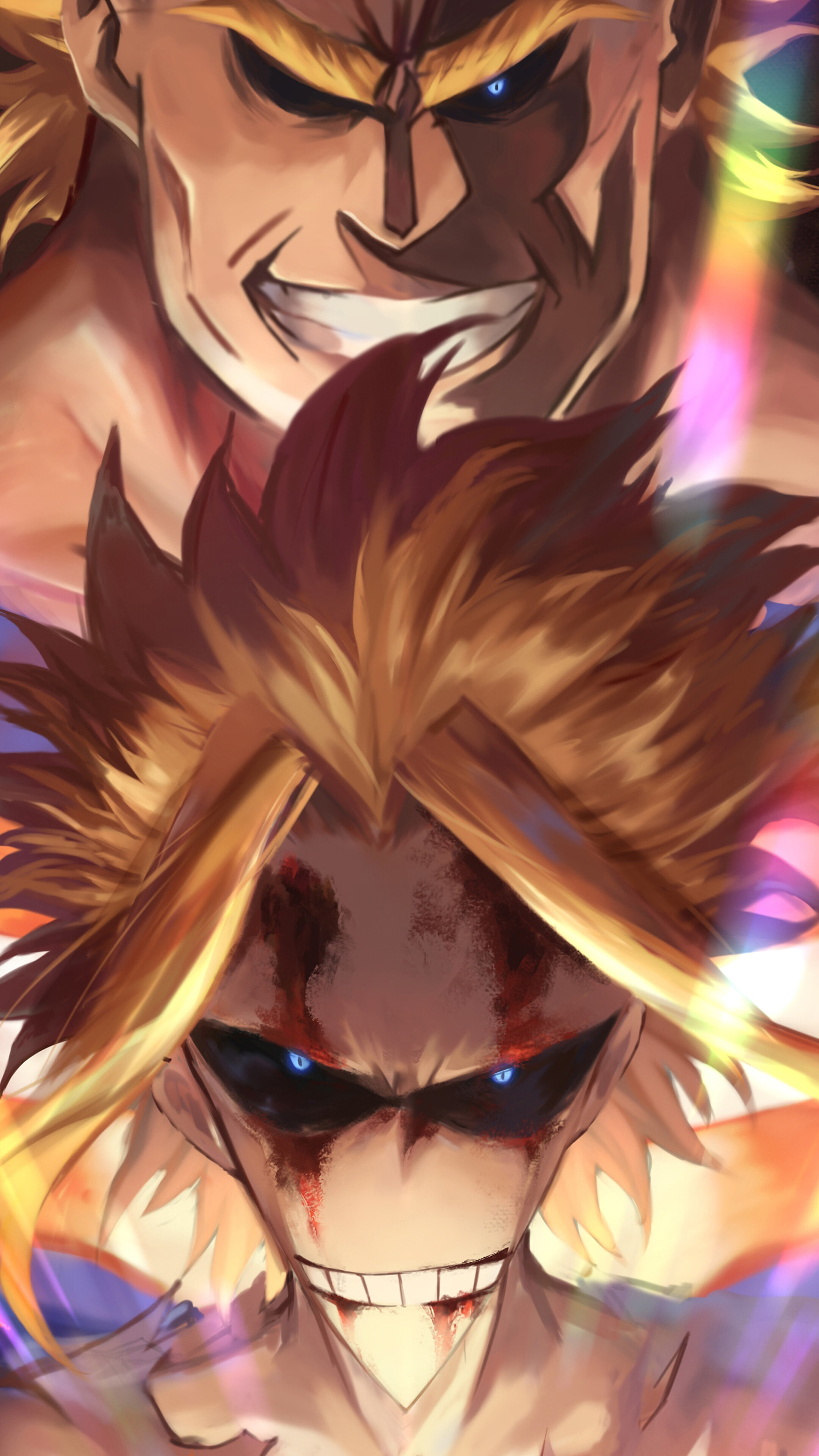 All Might from My Hero Academia 4K HD Phone Wallpaper