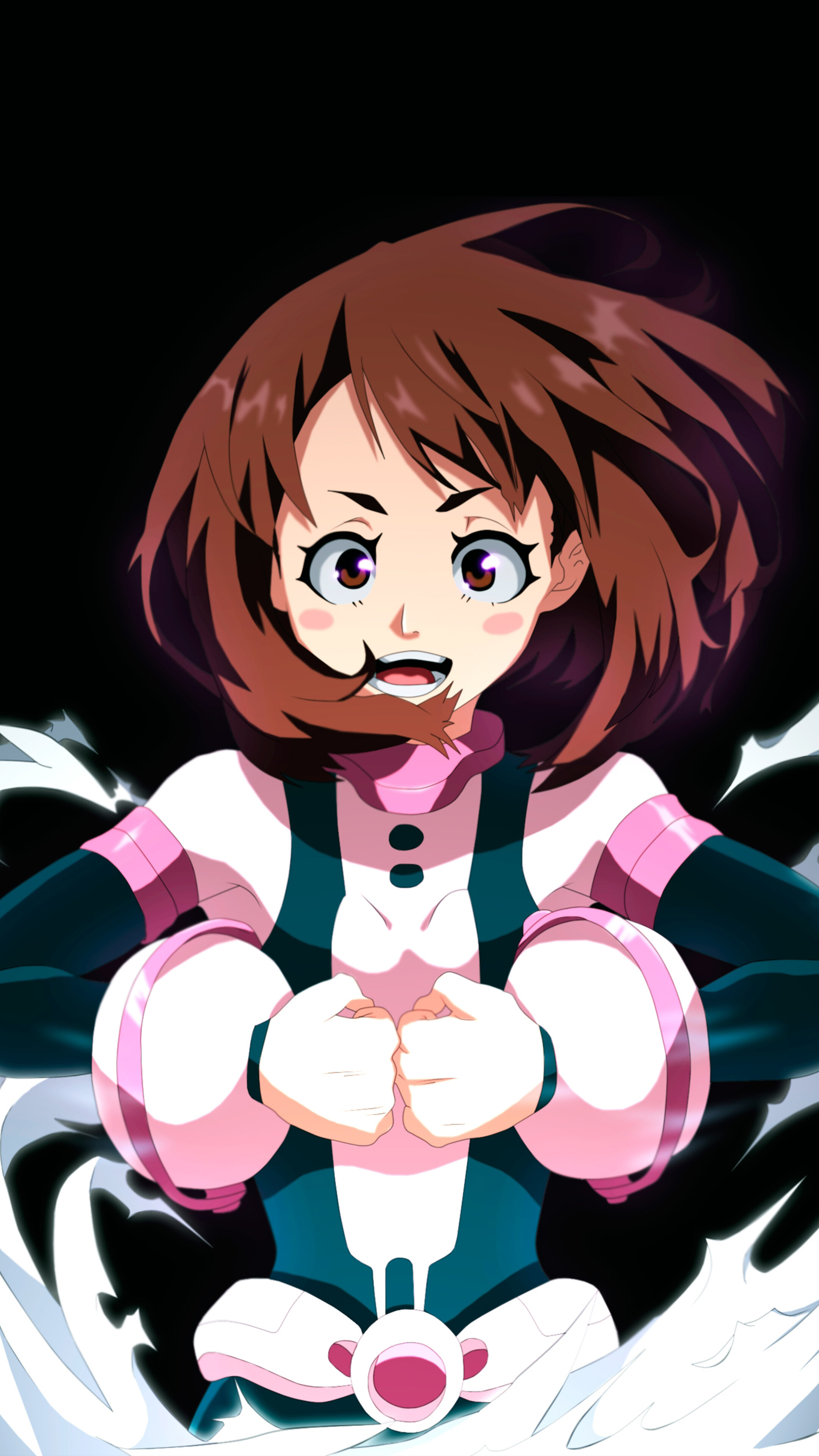 Ochaco Uraraka from My Hero Academia 4K HD Phone Wallpaper