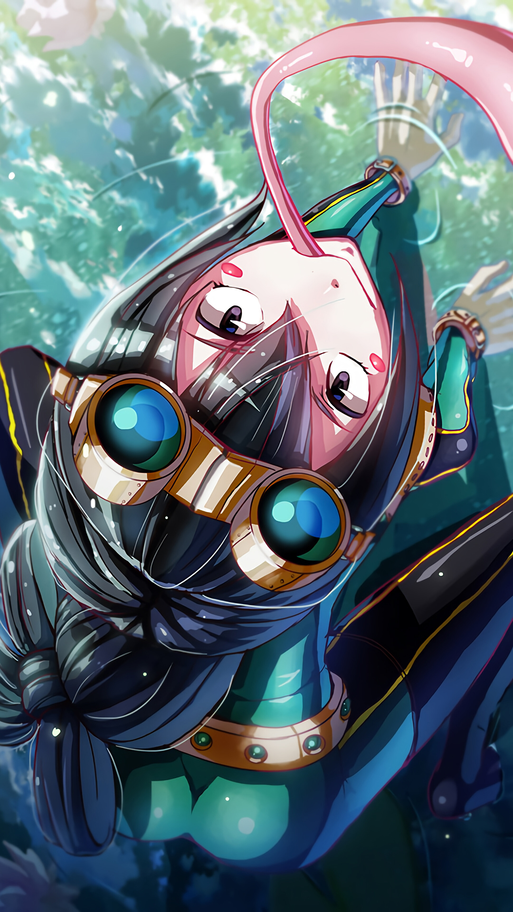 Tsuyu Asui from My Hero Academia 4K HD Phone Wallpaper