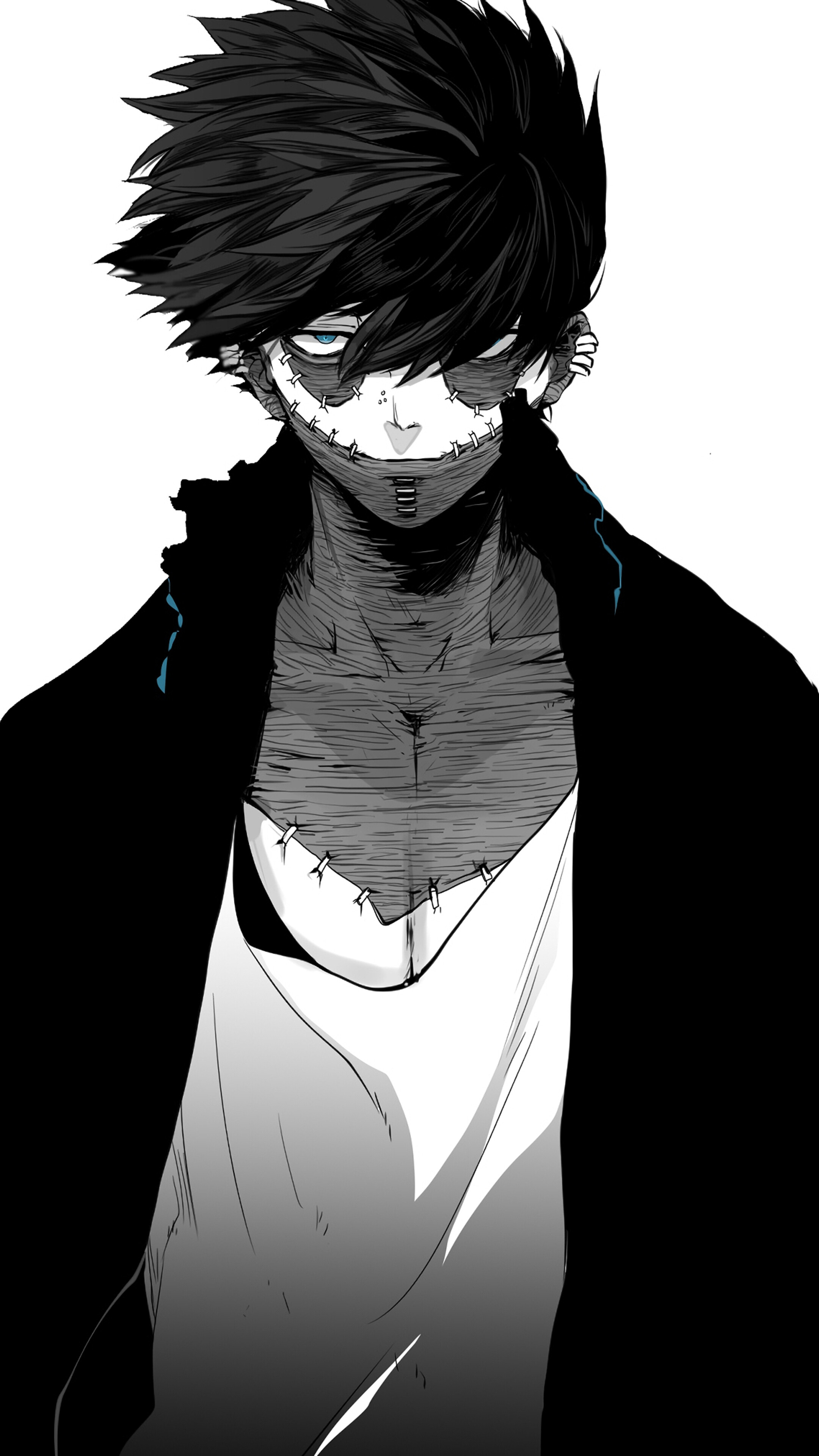 Dabi from My Hero Academia 4K HD Phone Wallpaper
