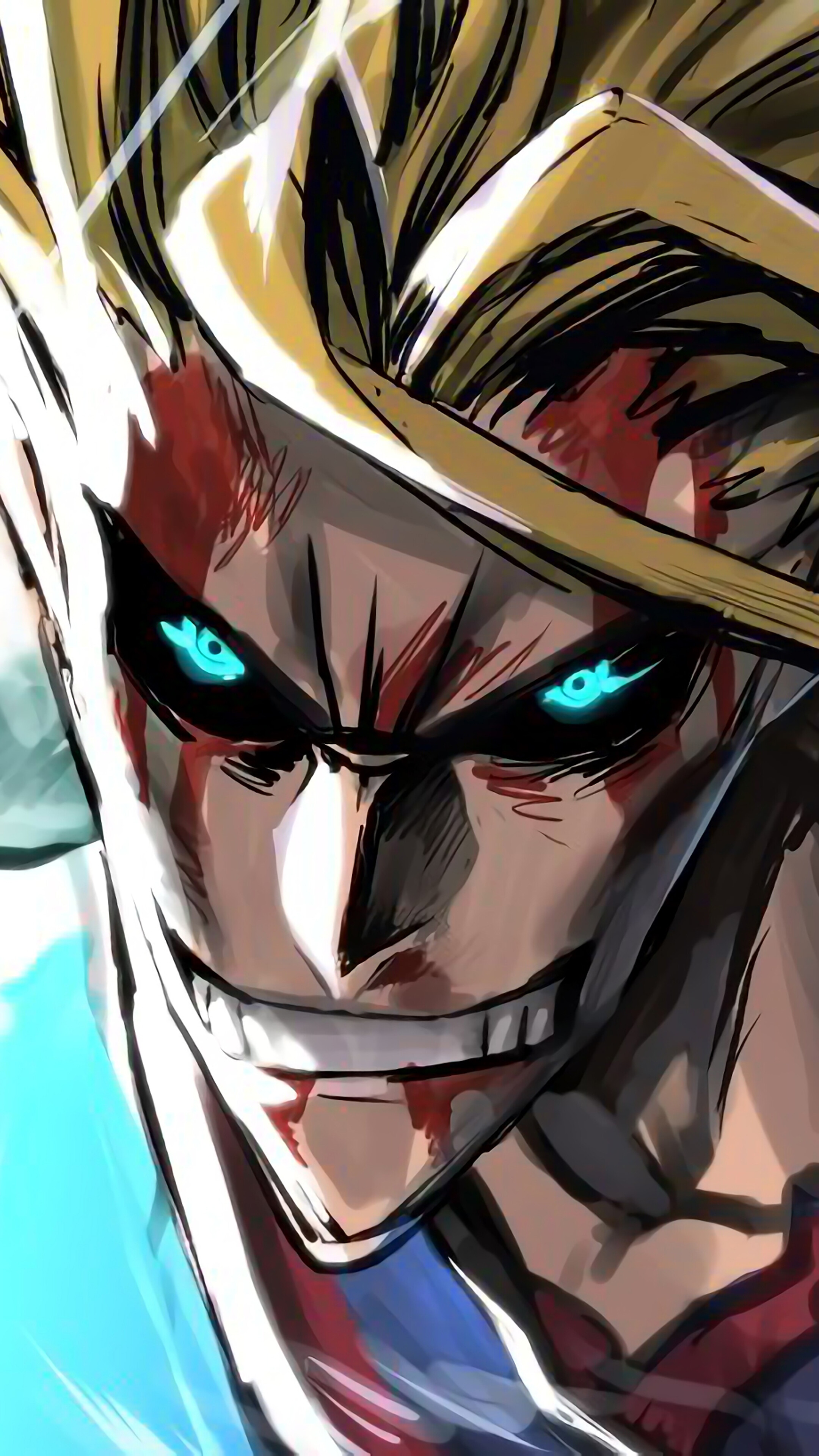 All Might from My Hero Academia 4K HD Phone Wallpaper
