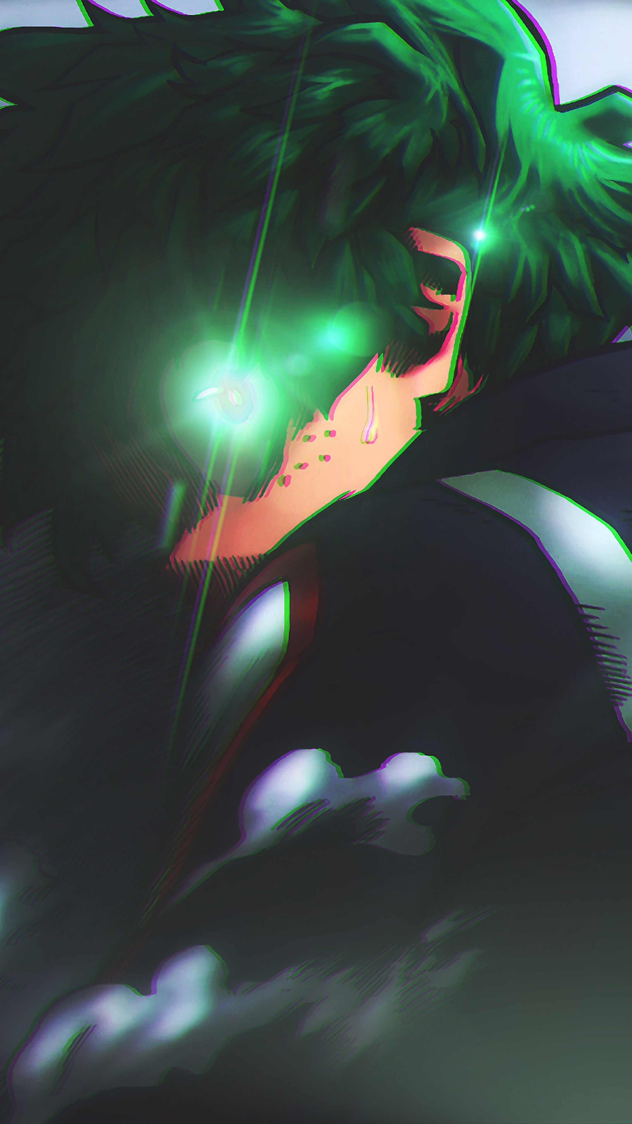 Izuku Midoriya from My Hero Academia 4K HD Phone Wallpaper