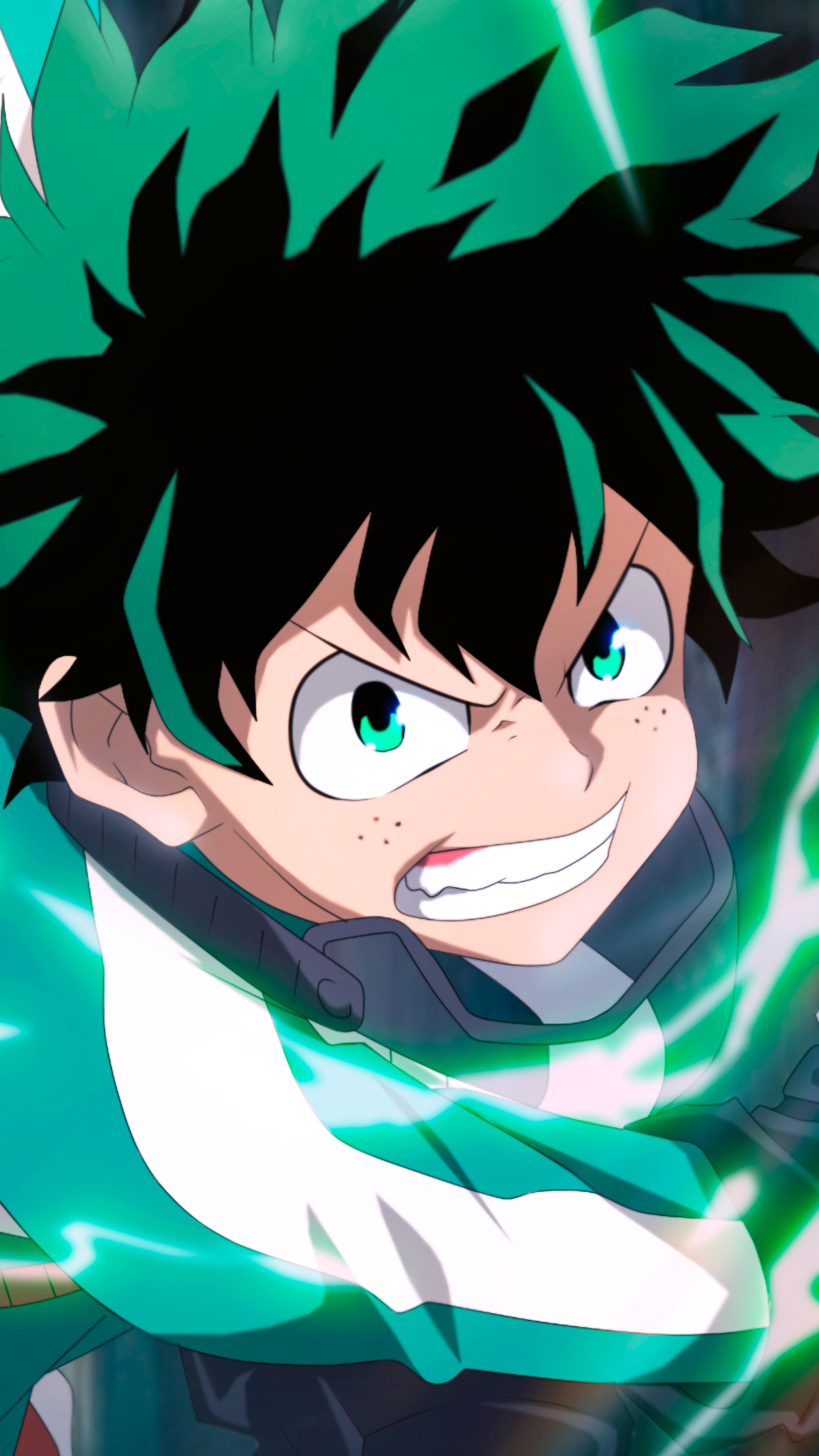 Izuku Midoriya from My Hero Academia 4K HD Phone Wallpaper