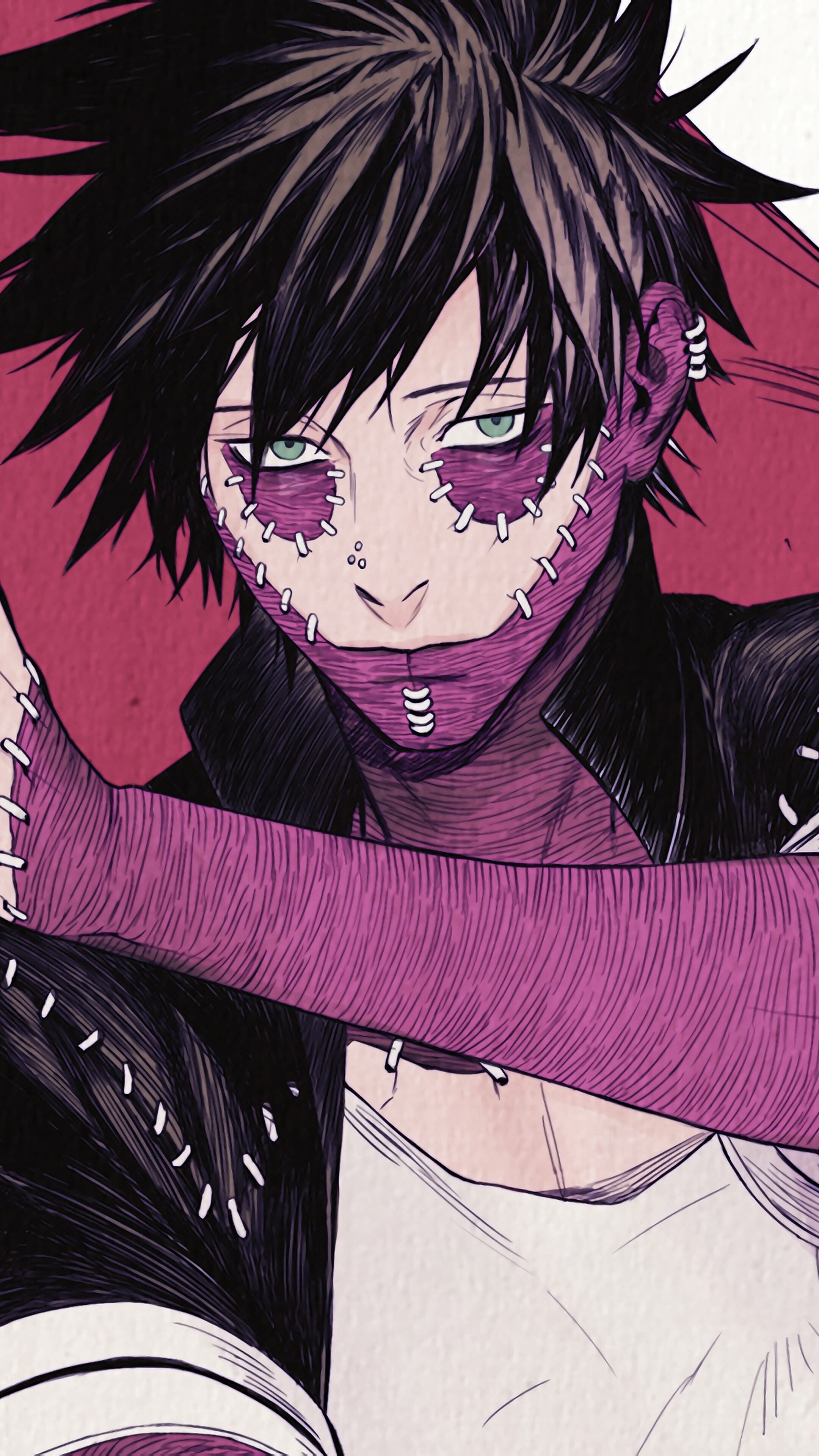 Dabi from My Hero Academia 4K HD Phone Wallpaper