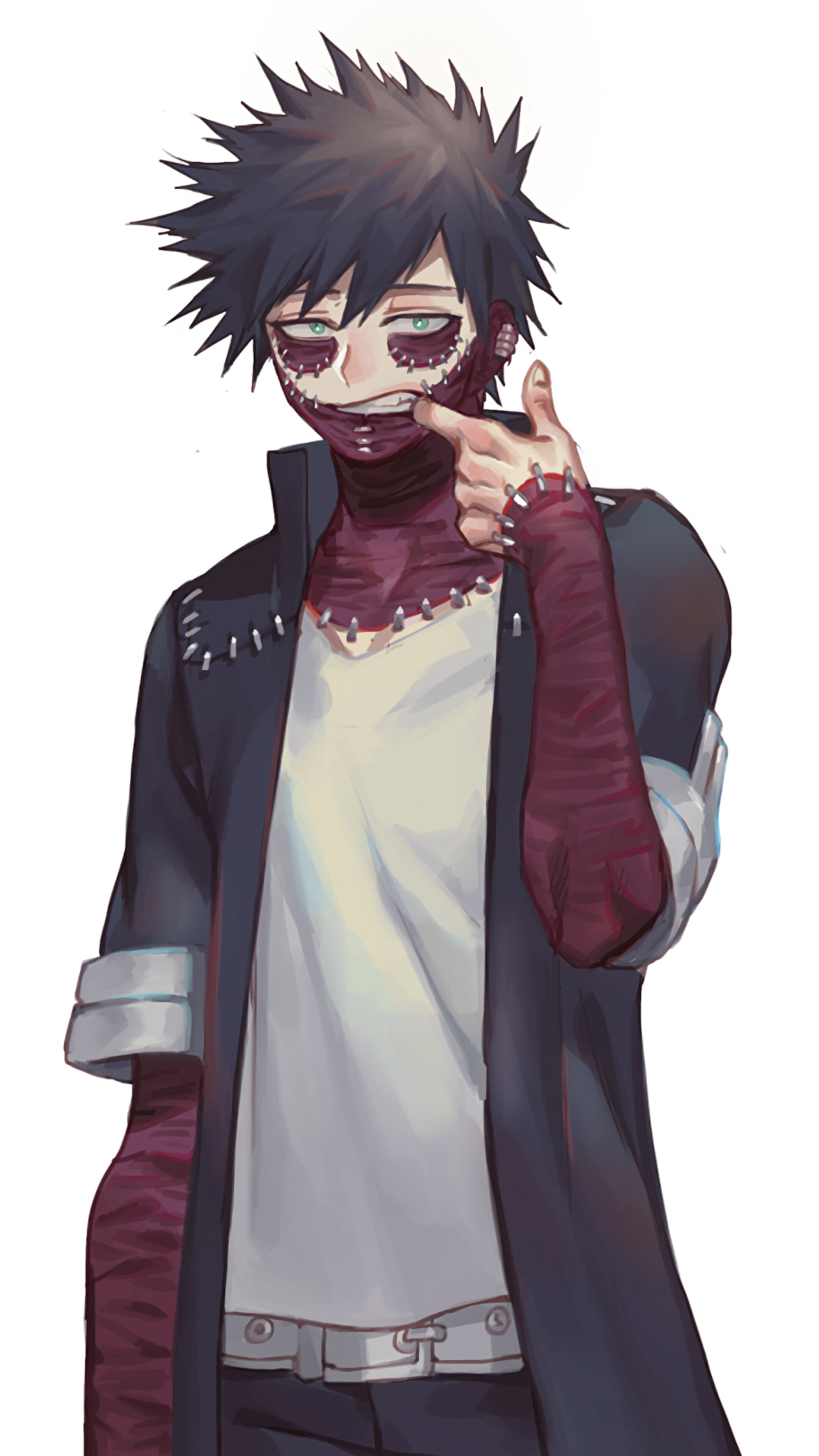 Dabi from My Hero Academia 4K HD Phone Wallpaper