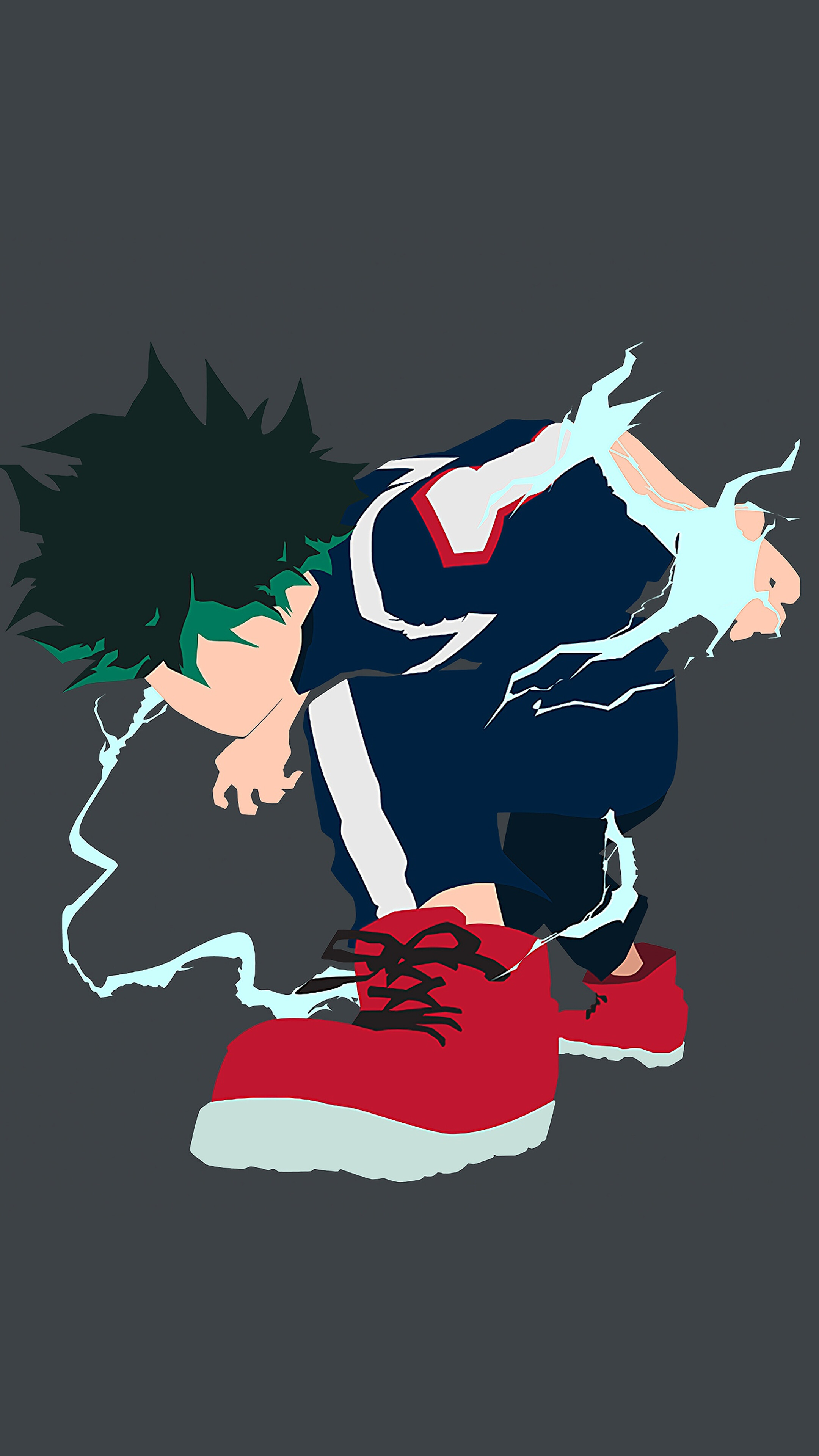 Izuku Midoriya from My Hero Academia 4K HD Phone Wallpaper