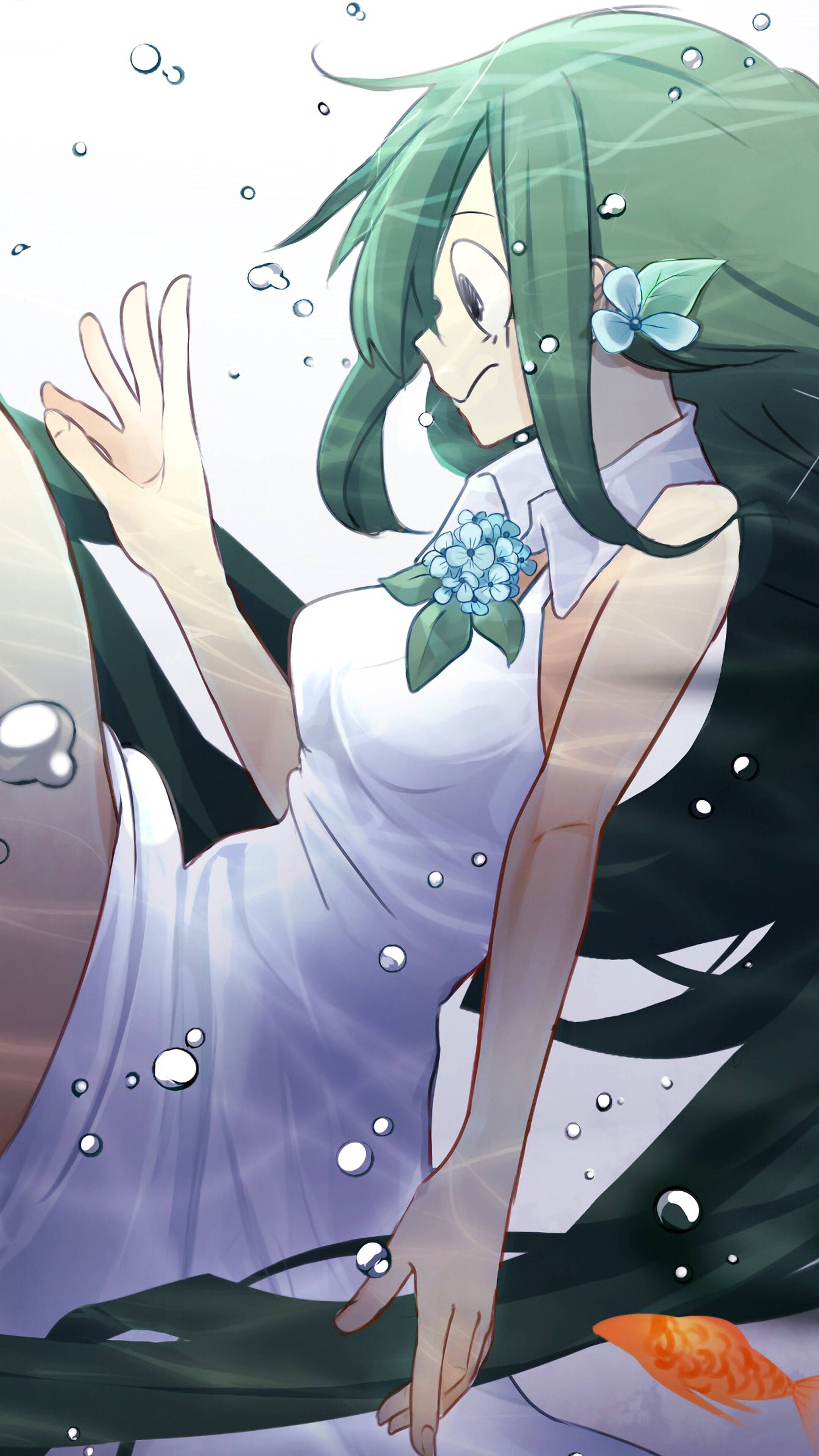 Tsuyu Asui from My Hero Academia 4K HD Phone Wallpaper