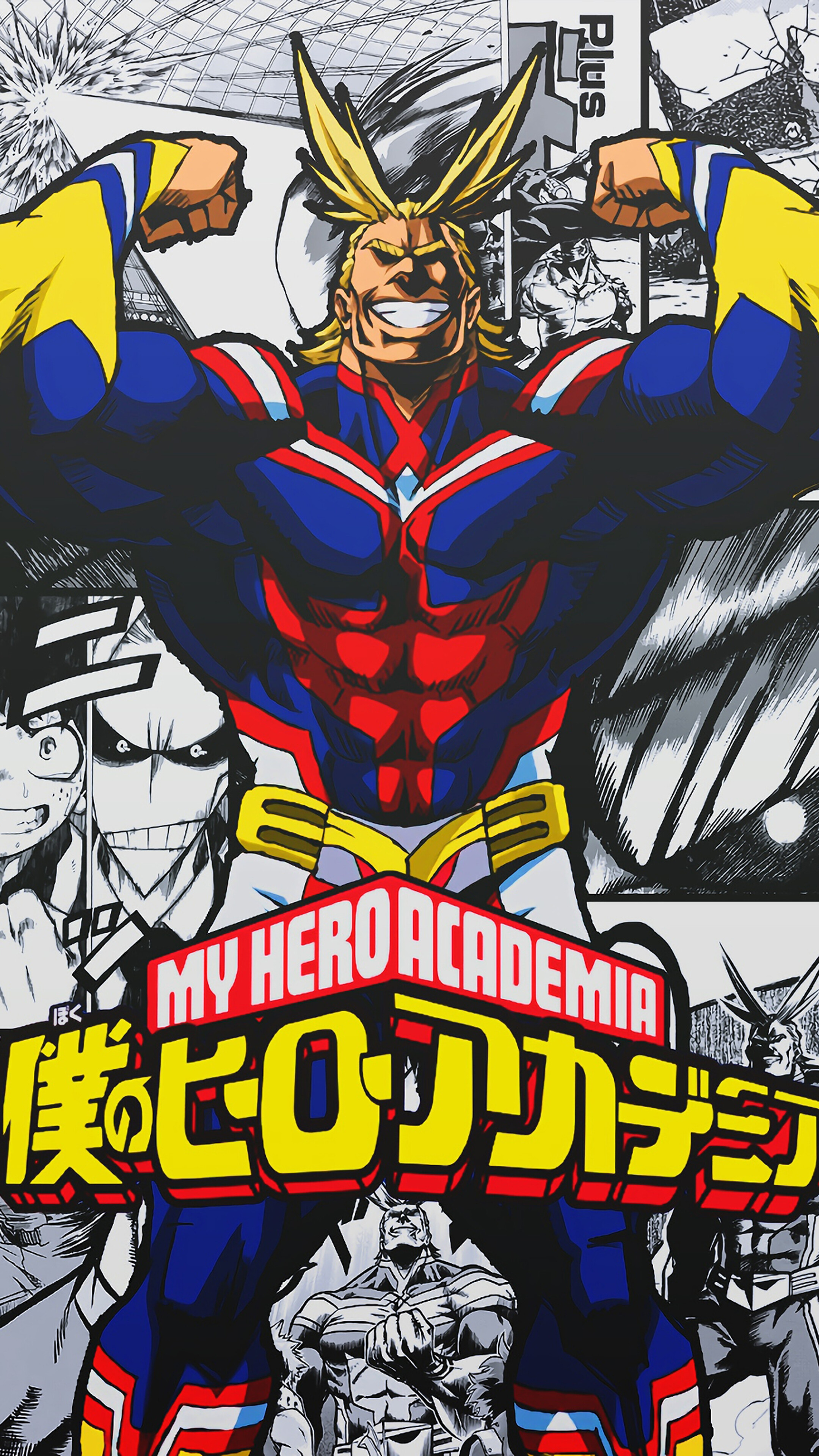 All Might, [My Hero Academia], 4k HD Phone Wallpaper
