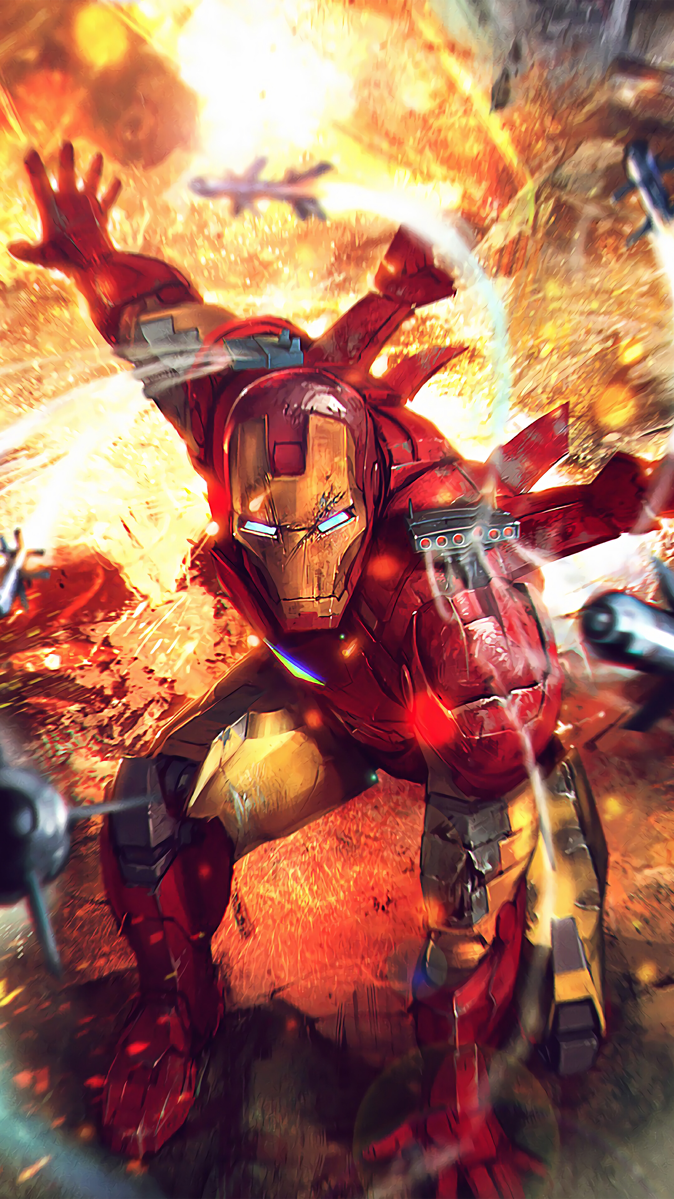 Iron Man, 4k HD Phone Wallpaper