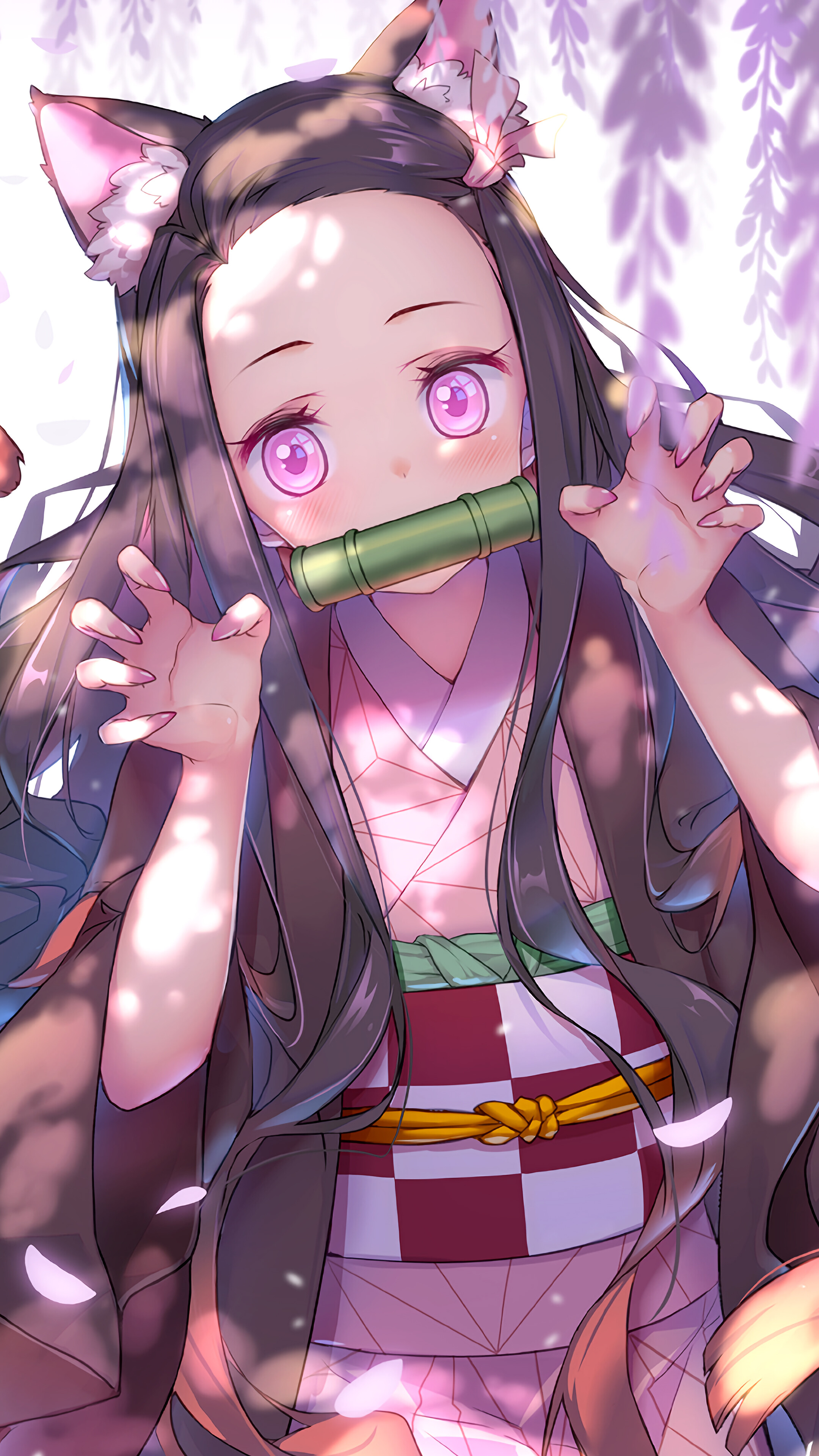 Nezuko Cute Kimetsu No Yaiba 4k HD Phone Wallpaper Rare Gallery