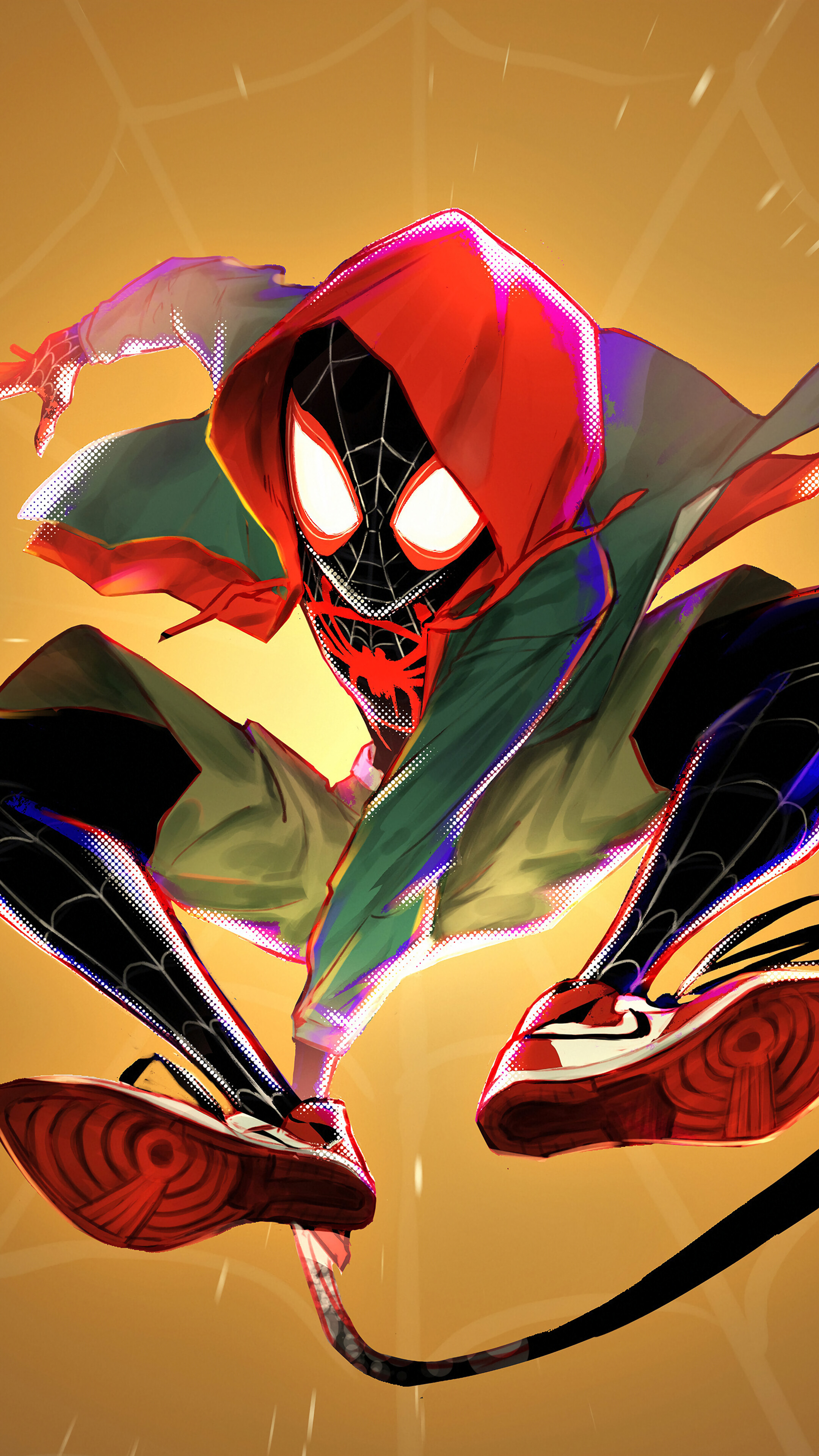 Miles Morales from Spider-Man 4K HD Phone Wallpaper