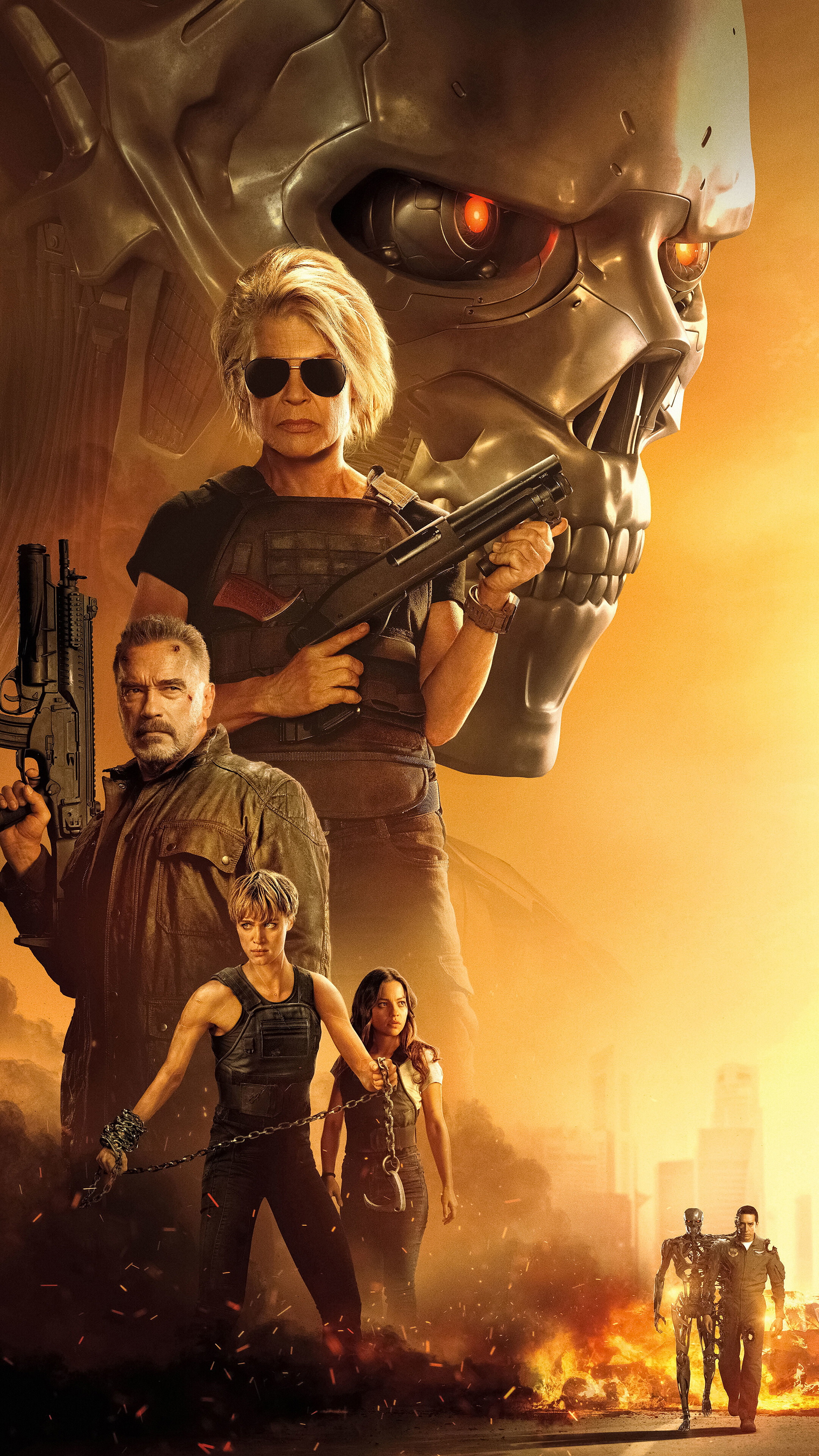 Terminator: Dark Fate Poster HD Phone Wallpaper