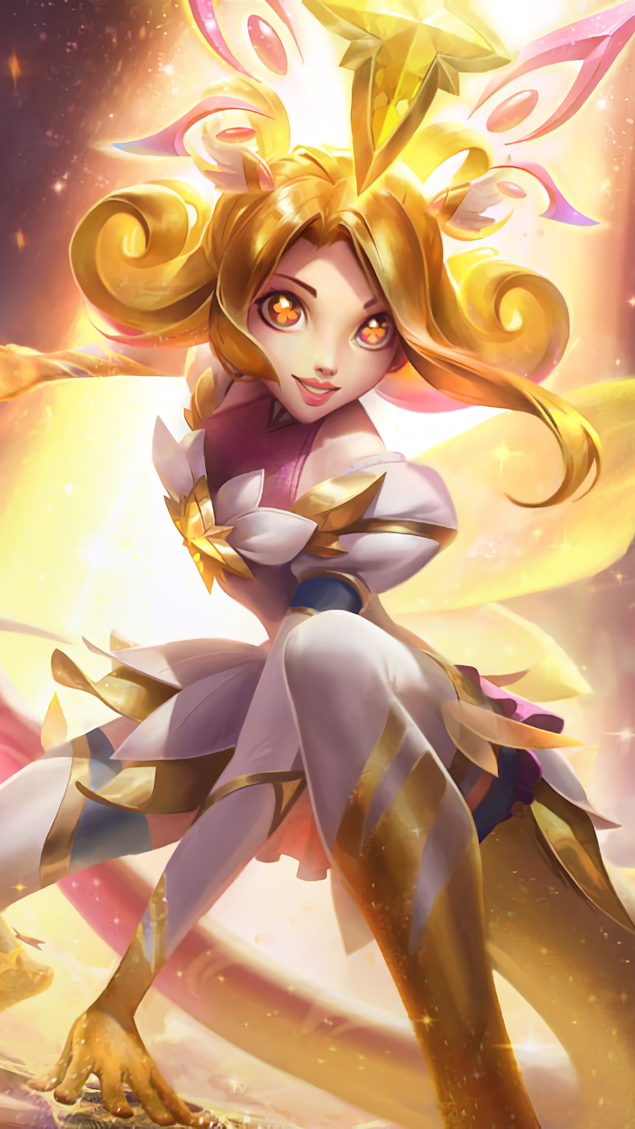 Star Guardian Neeko Prestige Edition from LoL 4K HD Phone Wallpaper