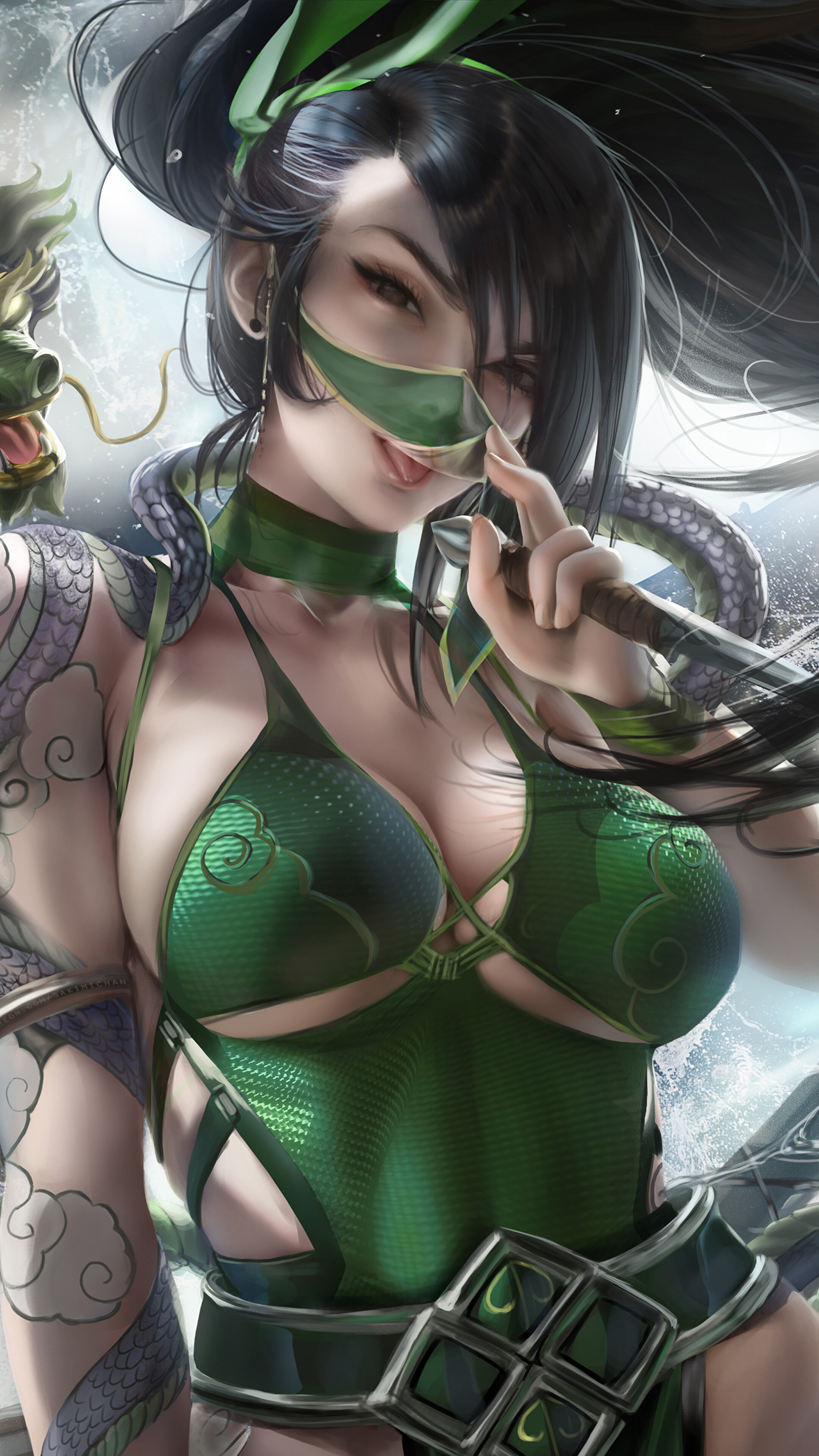 Akali, LoL, 4k HD Phone Wallpaper
