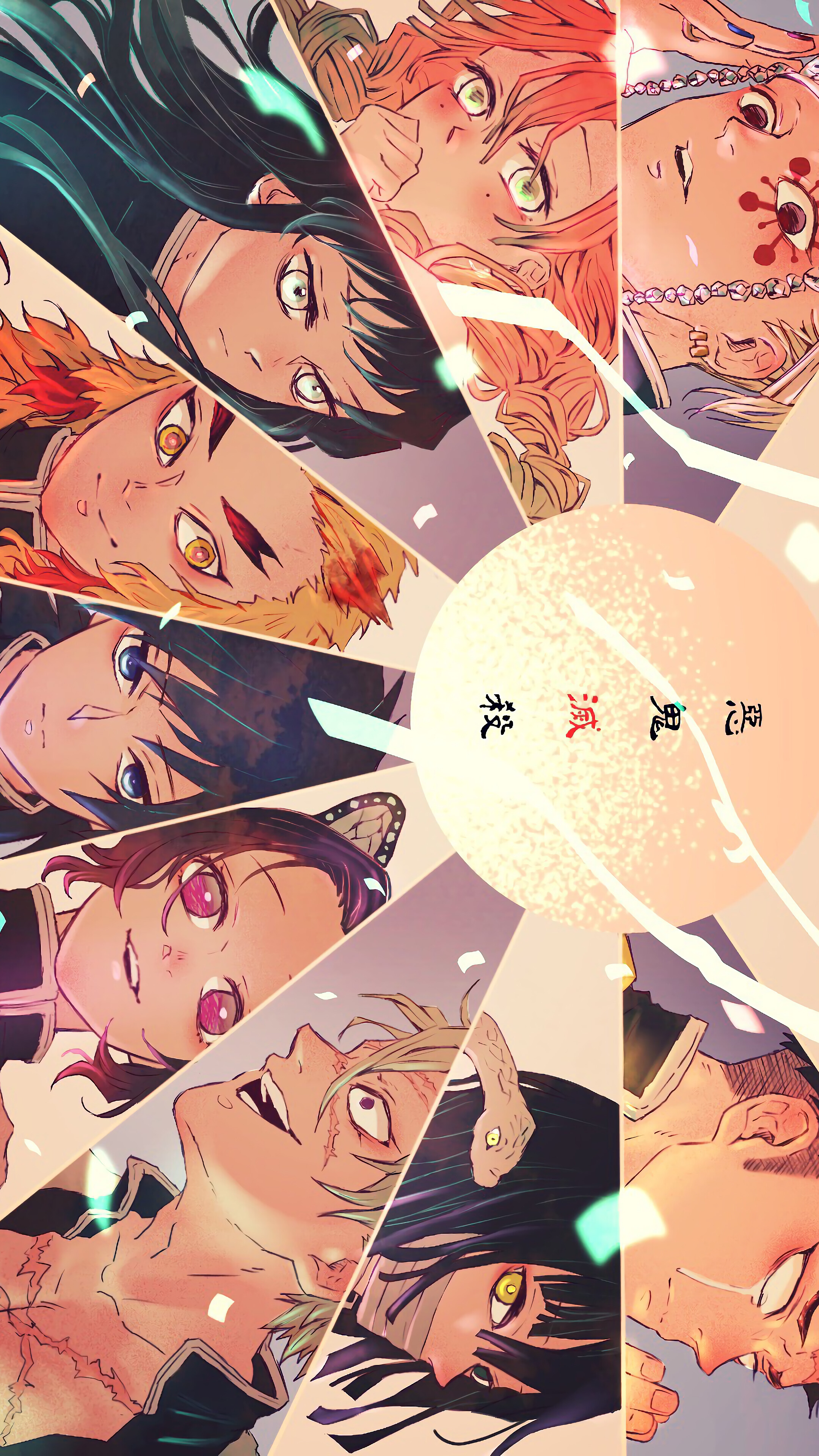 Kimetsu no Yaiba, The Pillars, Hashira, All Members, 4k HD Phone Wallpaper