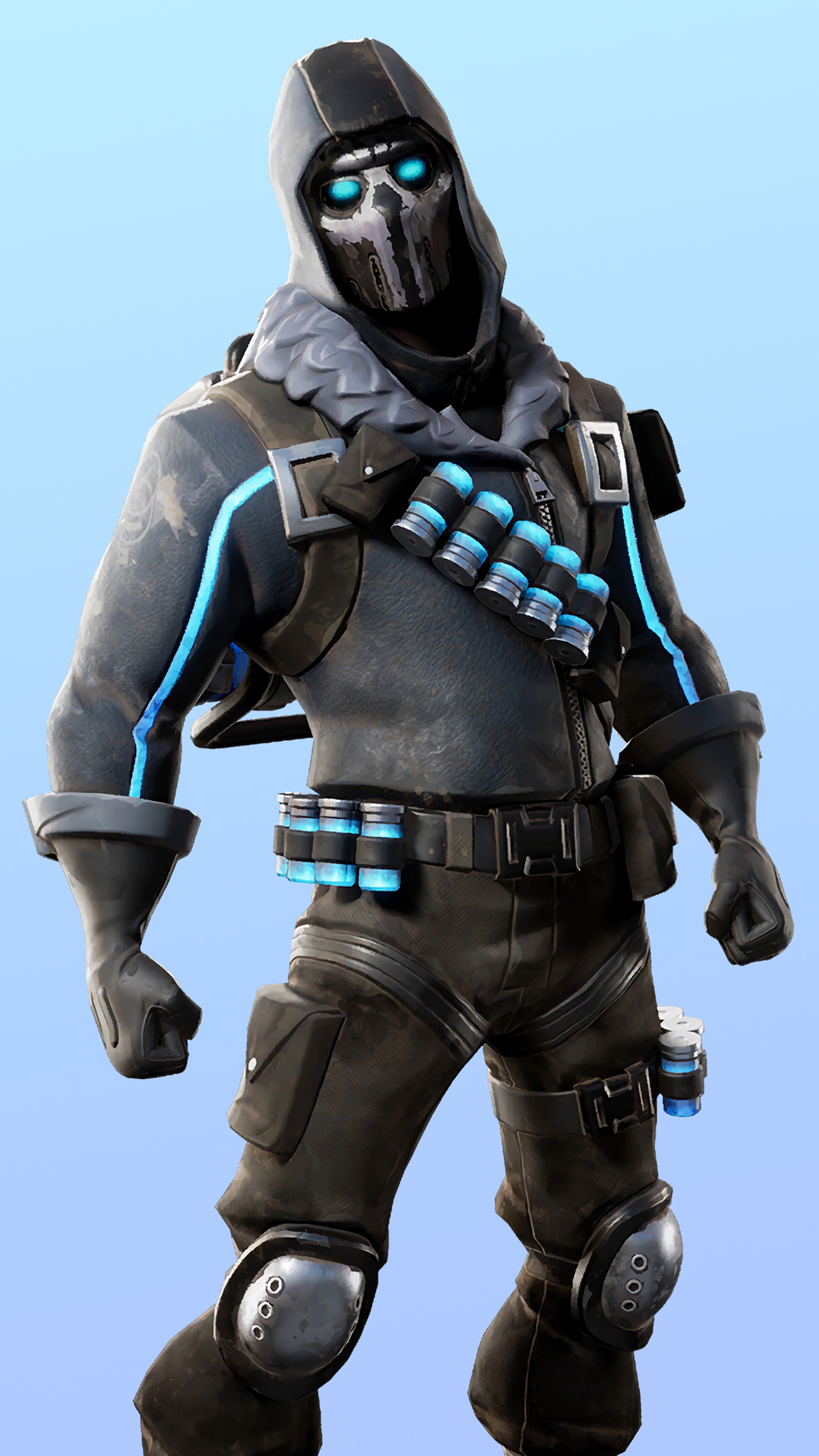 Fortnite Vulture Skin 4K HD Phone Wallpaper