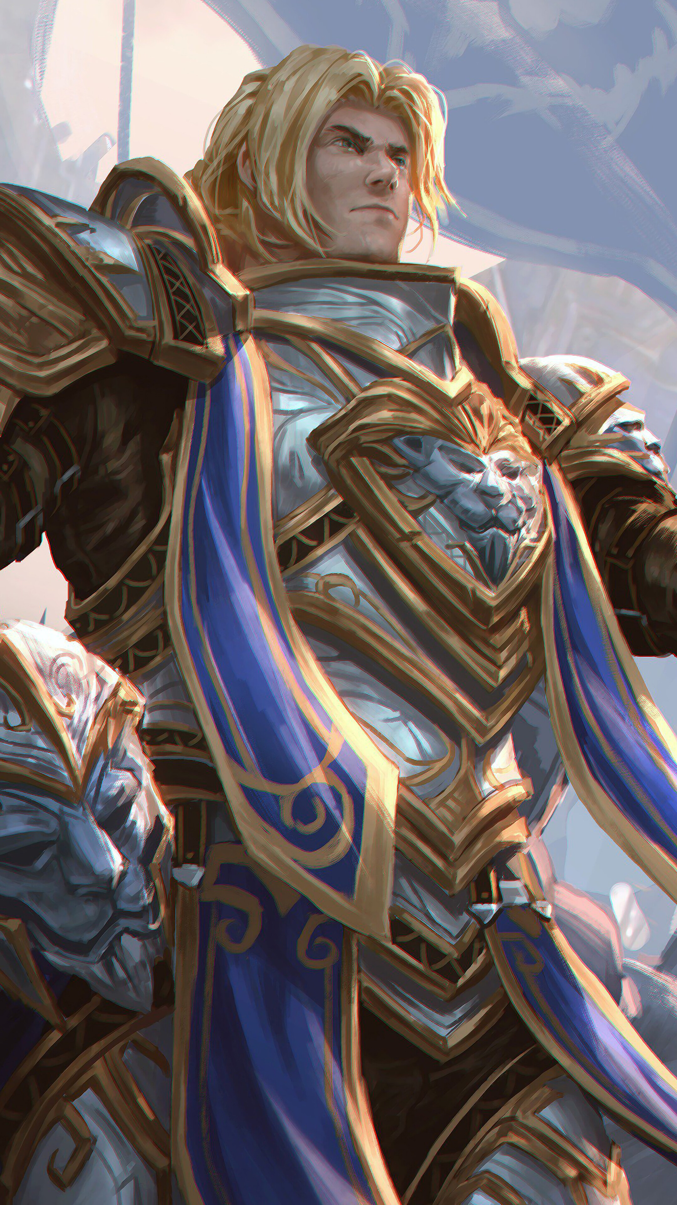 Anduin Wrynn from World of Warcraft HD Phone Wallpaper
