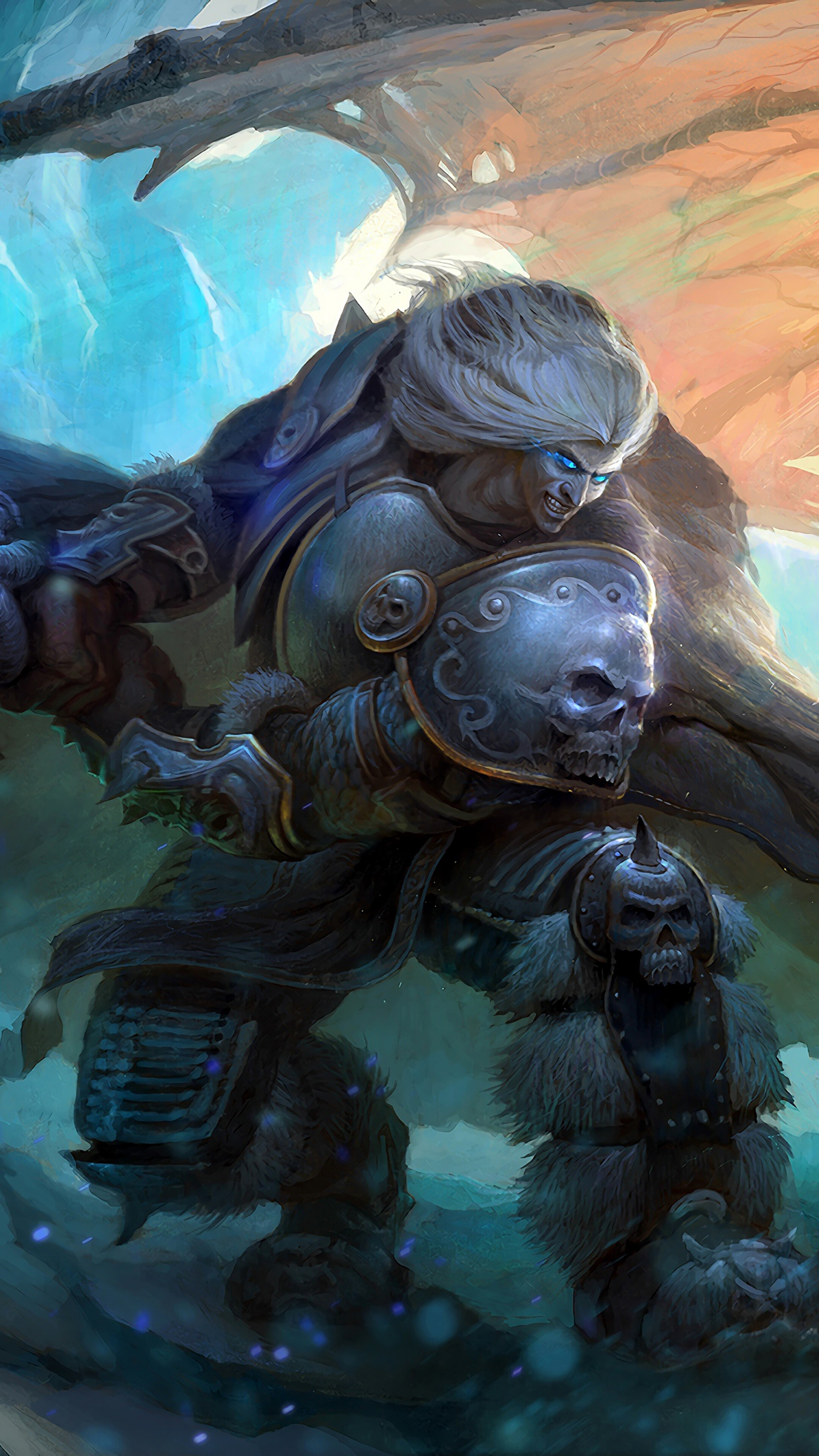 Arthas Menethil from World of Warcraft HD Phone Wallpaper