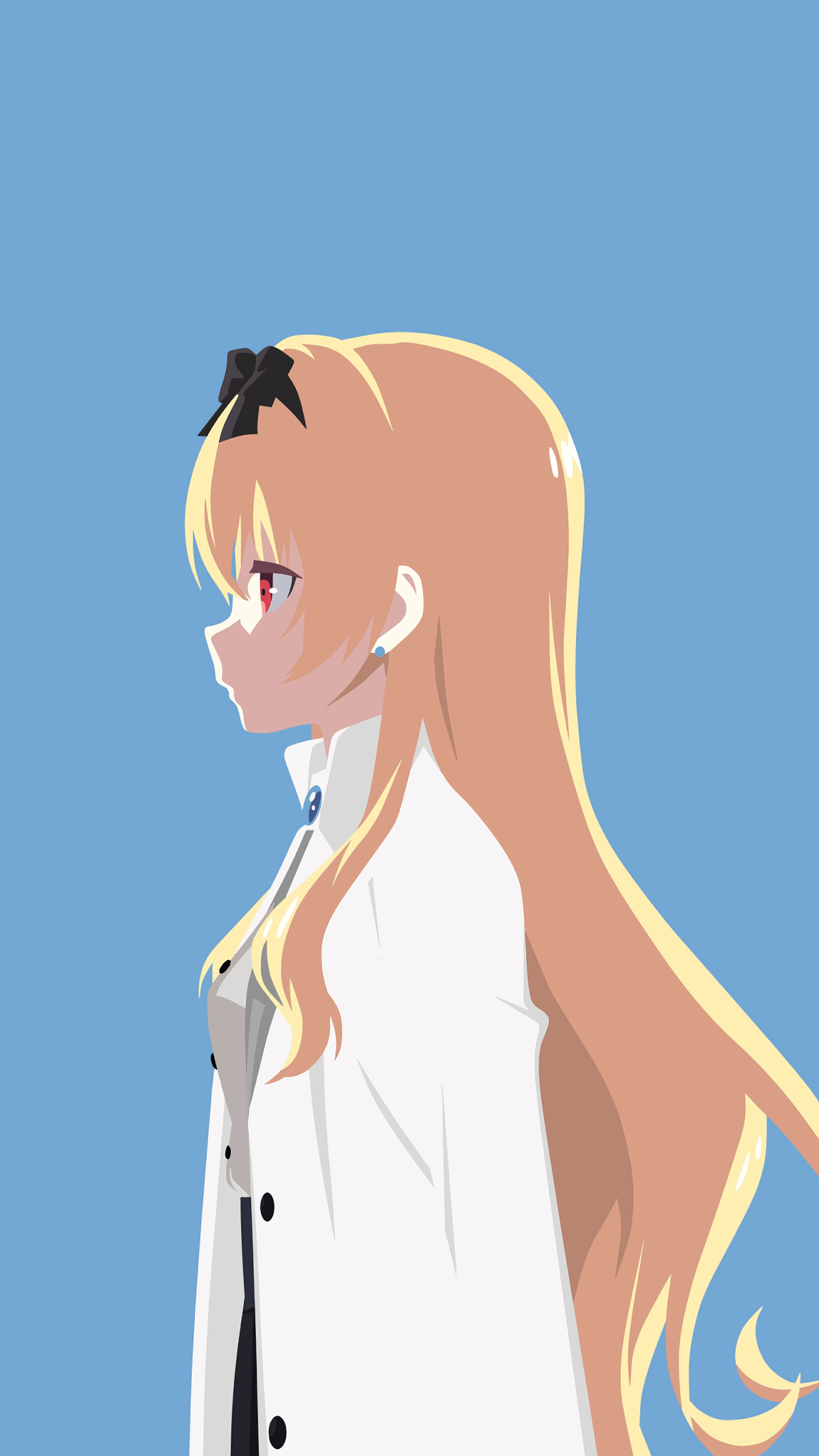 Yue, Arifureta, Minimalist, 4k HD Phone Wallpaper