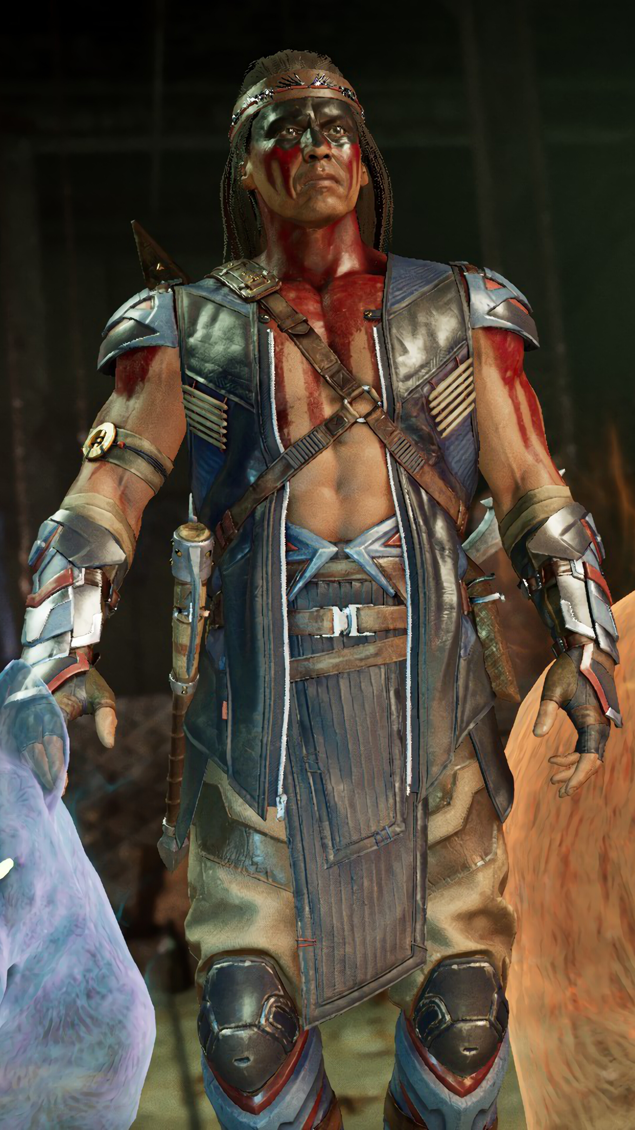 Nightwolf from Mortal Kombat 11 4K HD Phone Wallpaper
