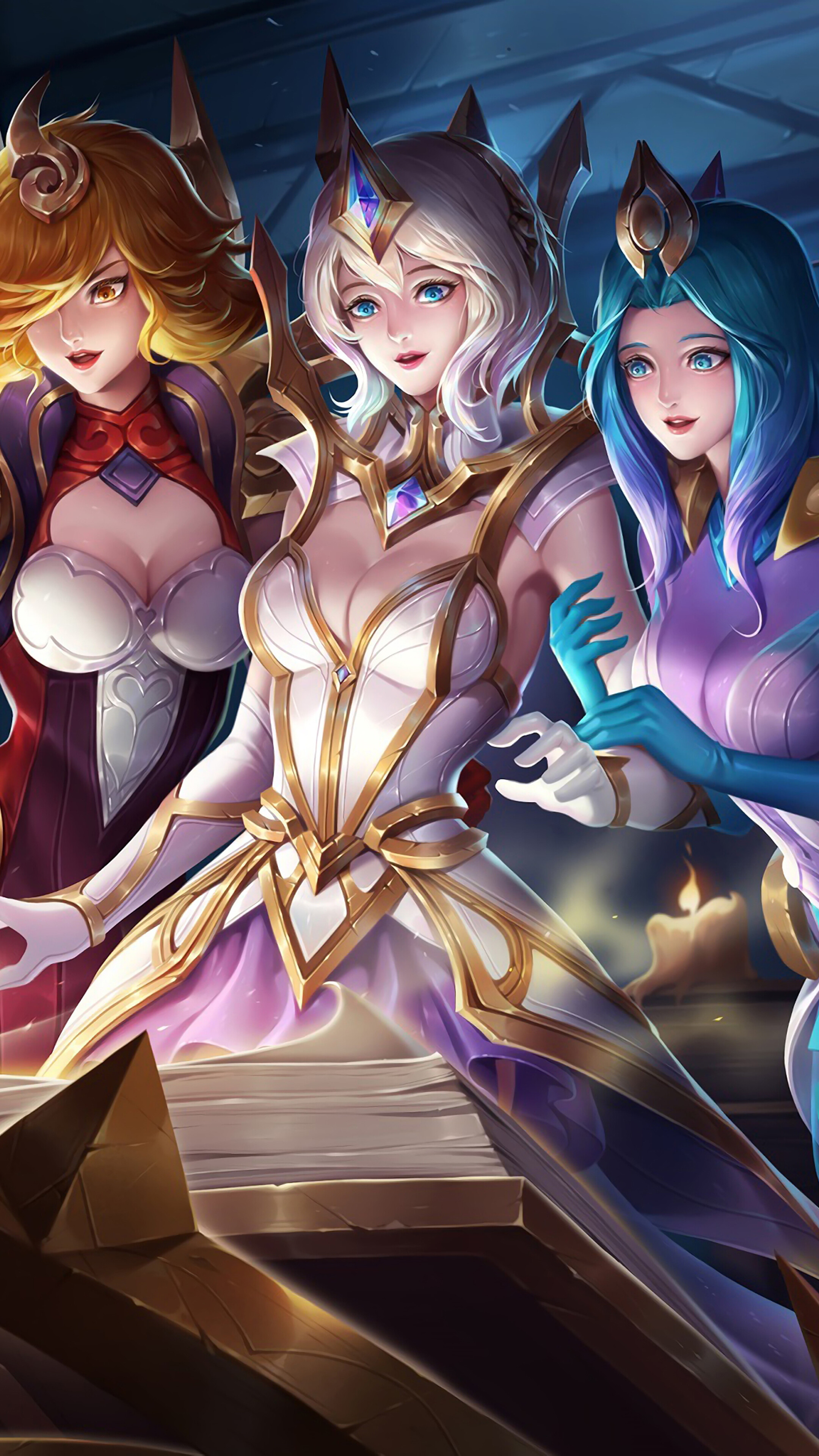 Elementalist Lux from League of Legends HD Phone Wallpaper