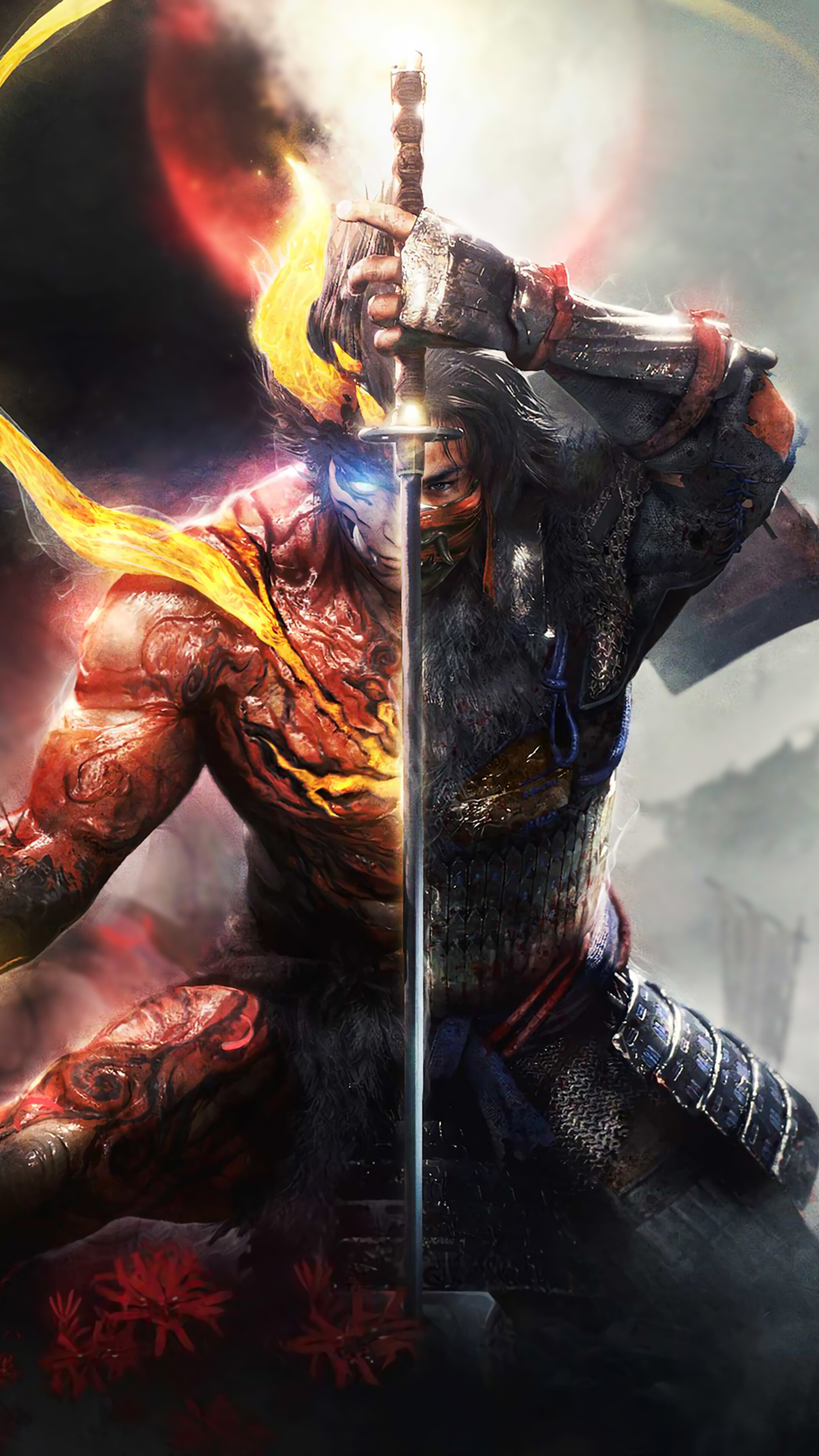 Nioh 2 4K HD Phone Wallpaper
