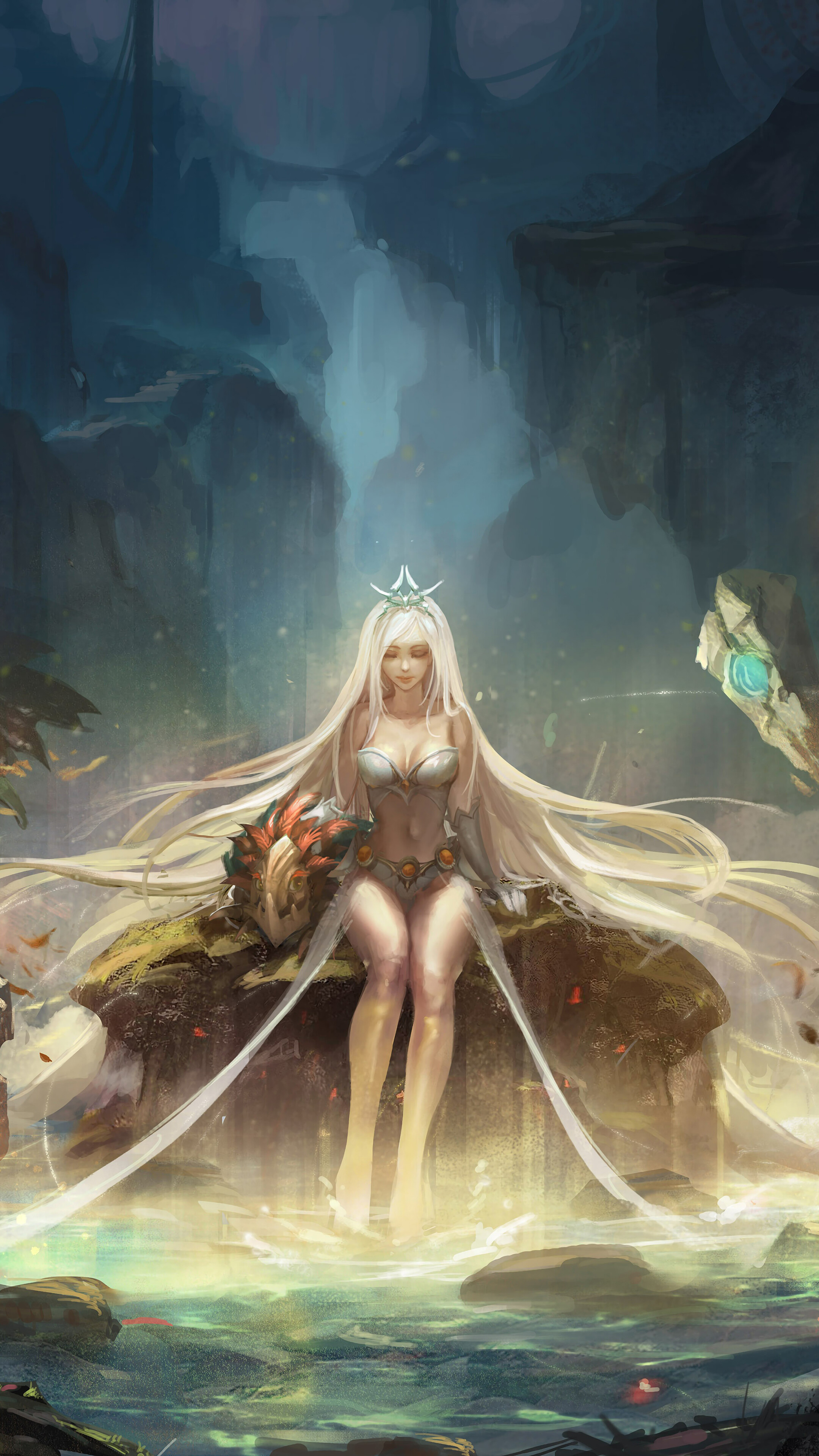 Janna from League of Legends HD Phone Wallpaper