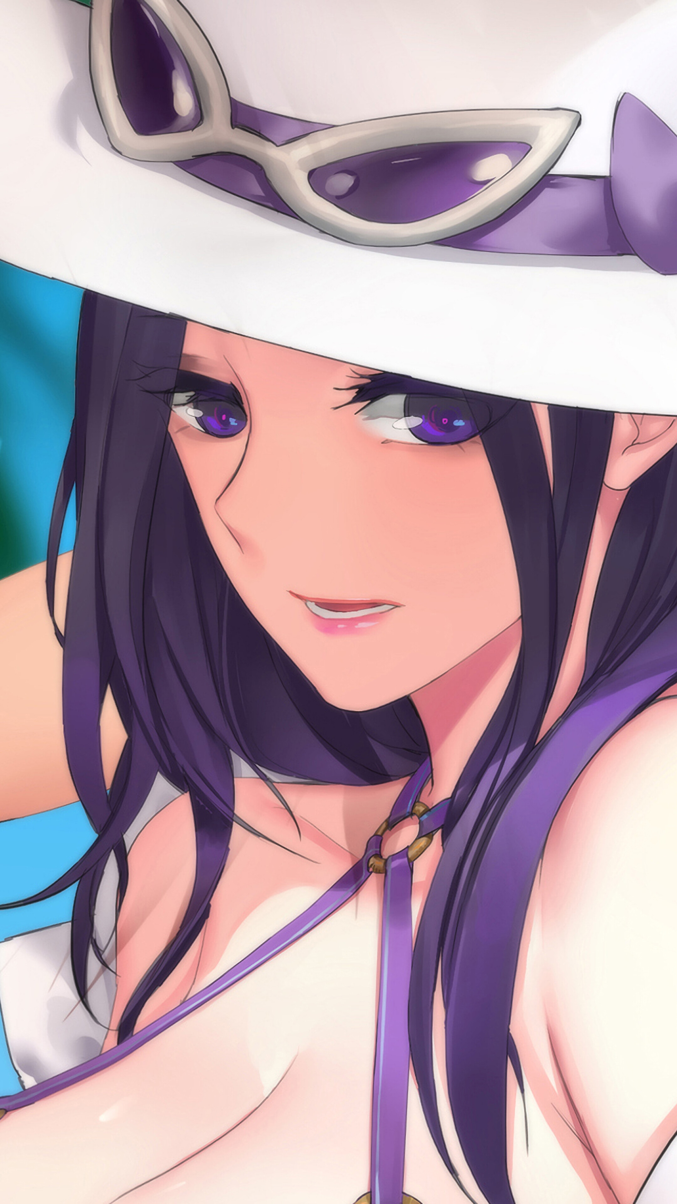 Pool Party Miss Fortune from LoL 4K HD Phone Wallpaper