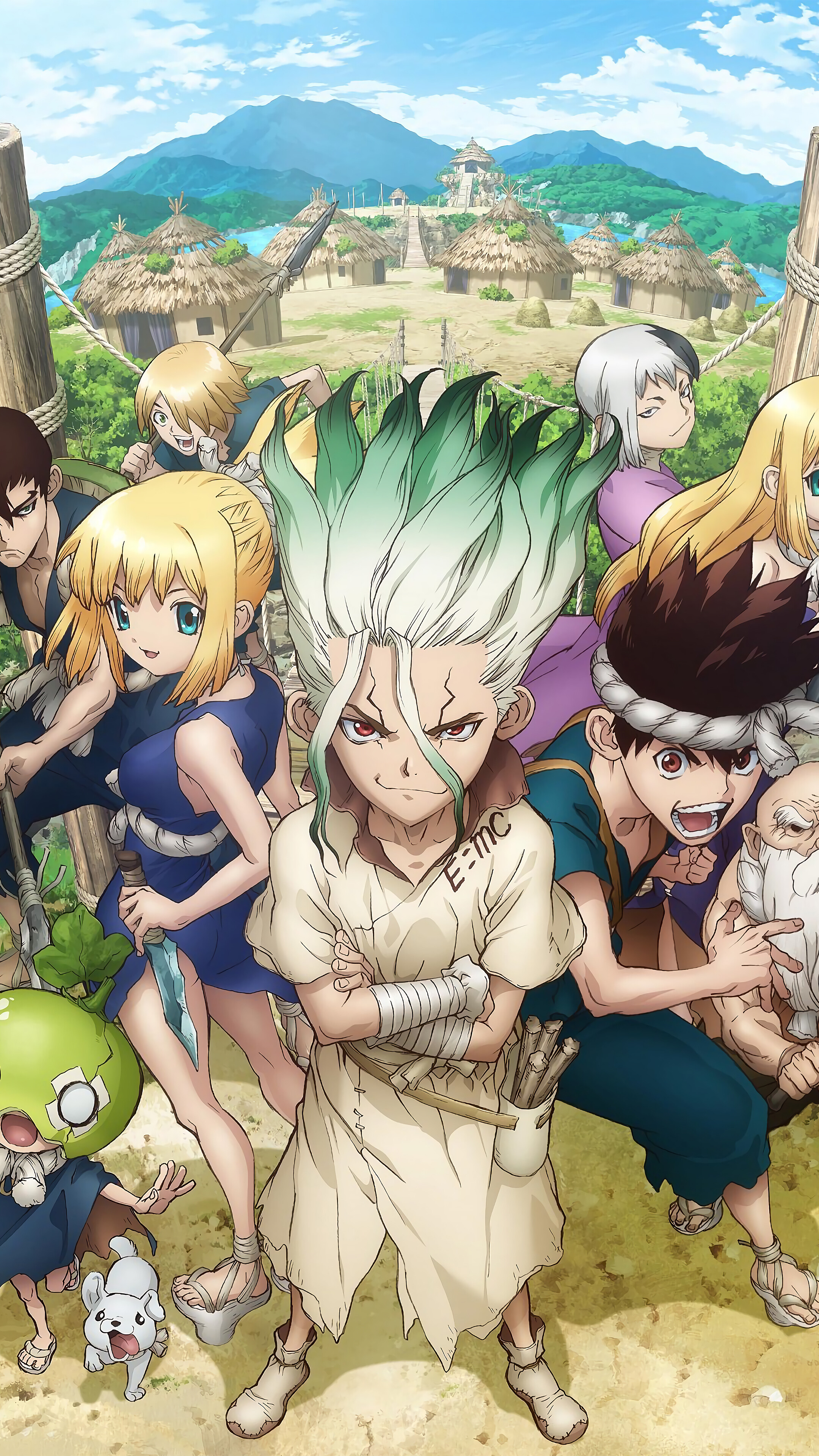 Dr. Stone, Characters, Senku Ishigami, 4k HD Phone Wallpaper