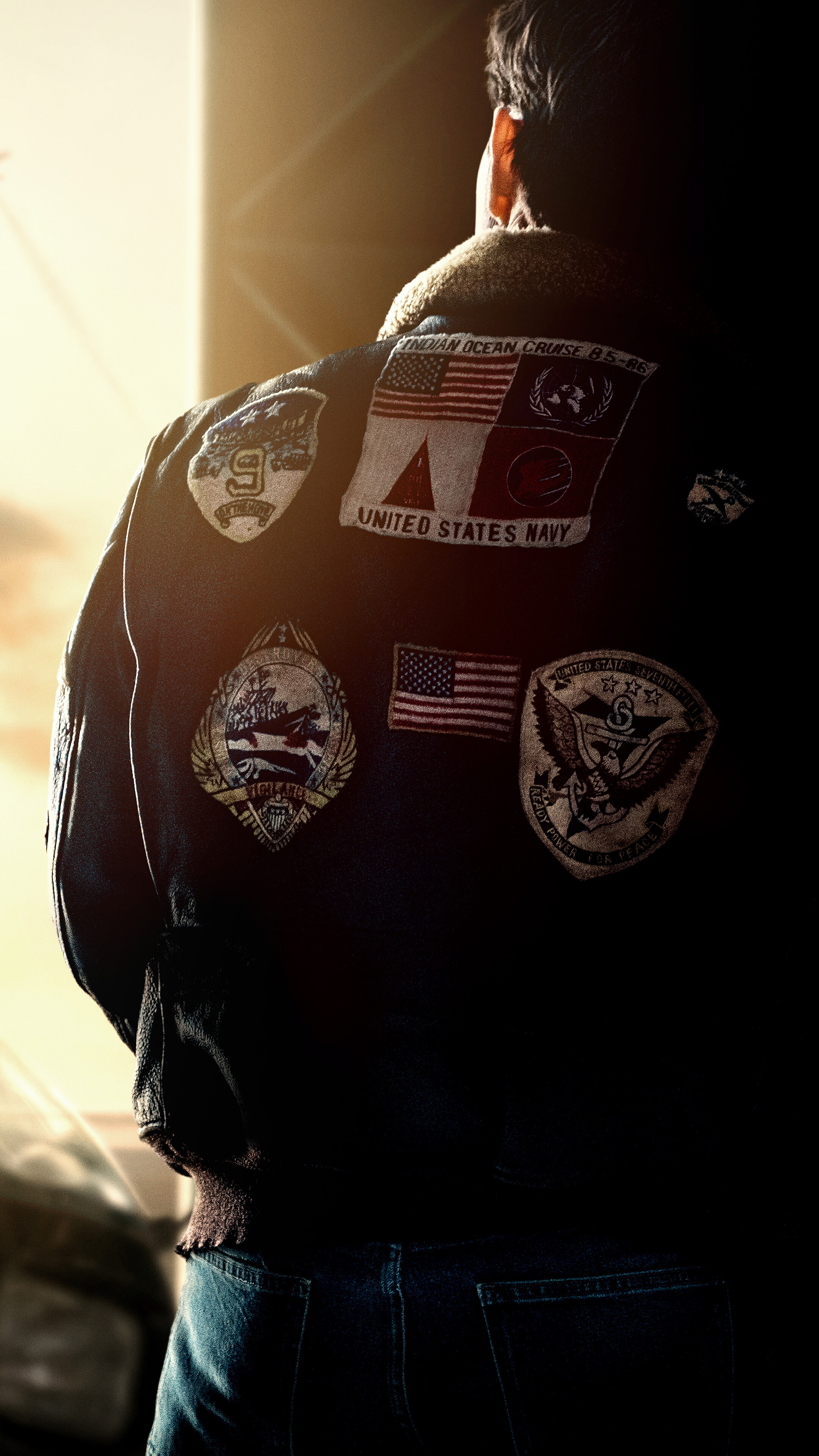 Maverick from Top Gun 4K HD Phone Wallpaper