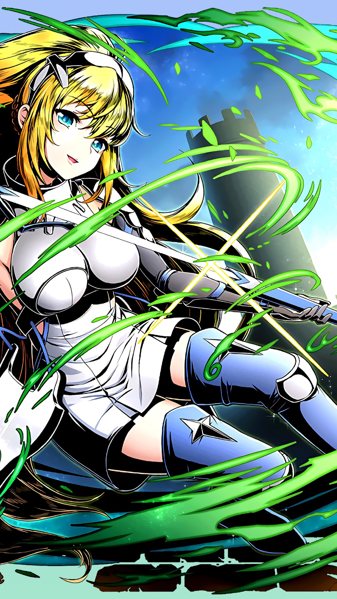 Ais Wallenstein from DanMachi HD Phone Wallpaper