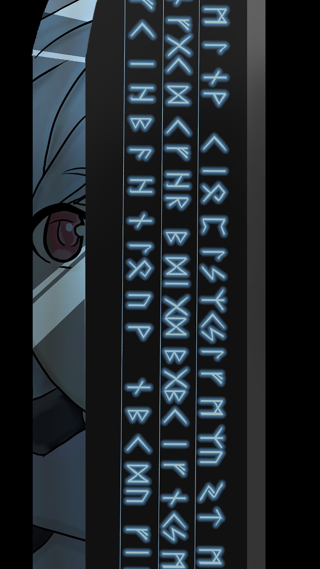 Bell Cranel from DanMachi with runes HD Phone Wallpaper