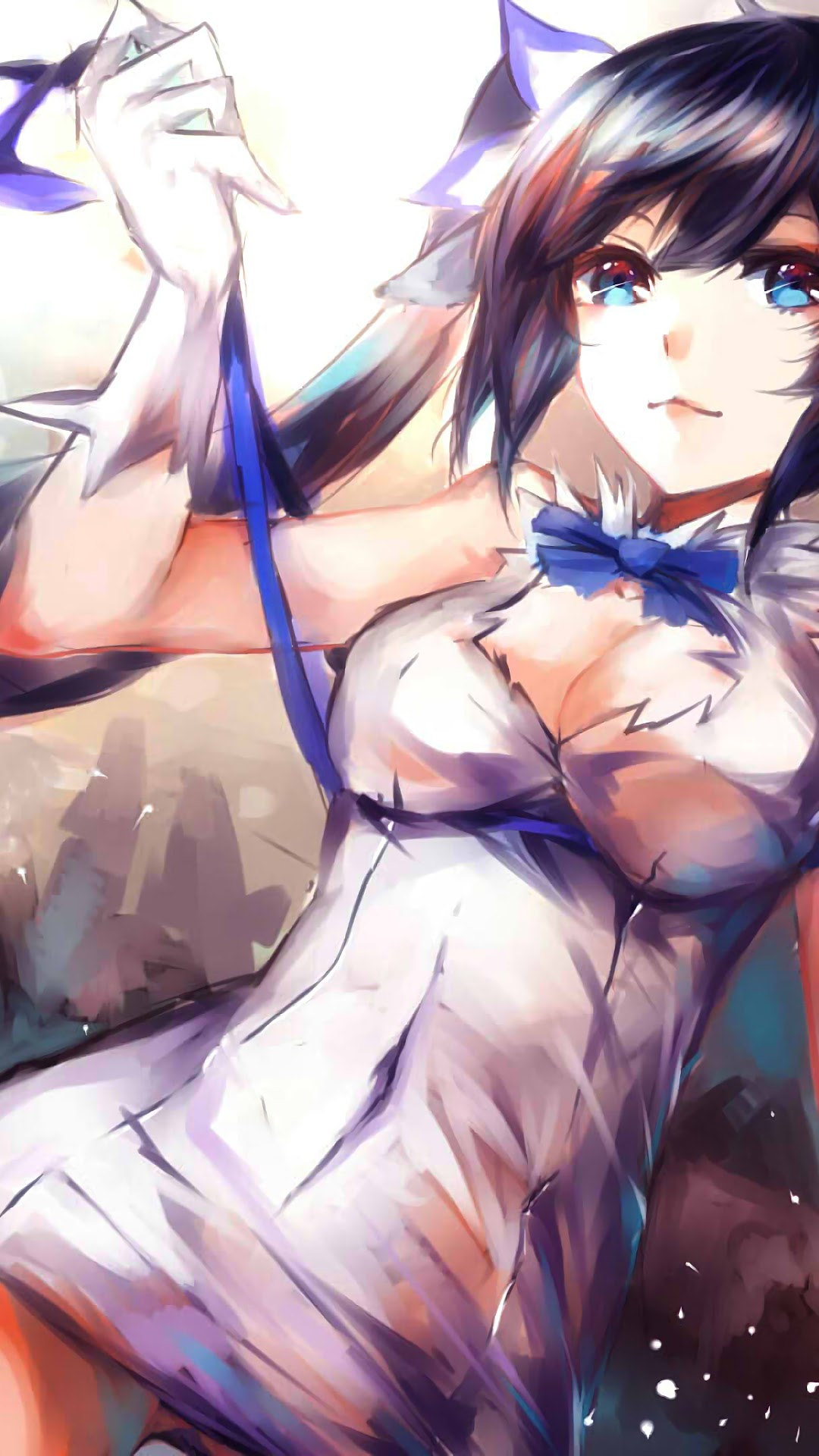 Hestia from DanMachi HD Phone Wallpaper