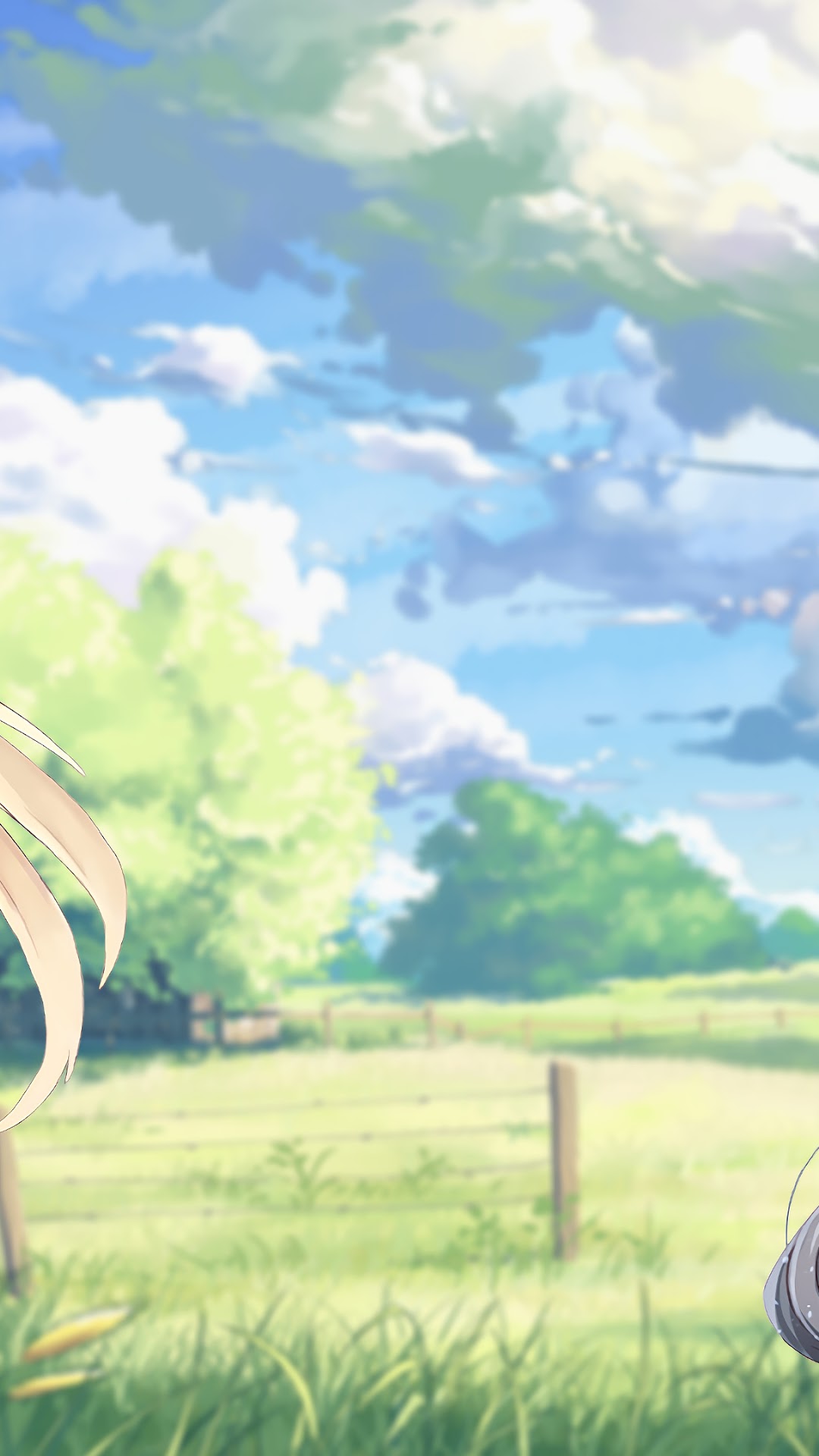 Ais Wallenstein and Hestia from DanMachi HD Phone Wallpaper